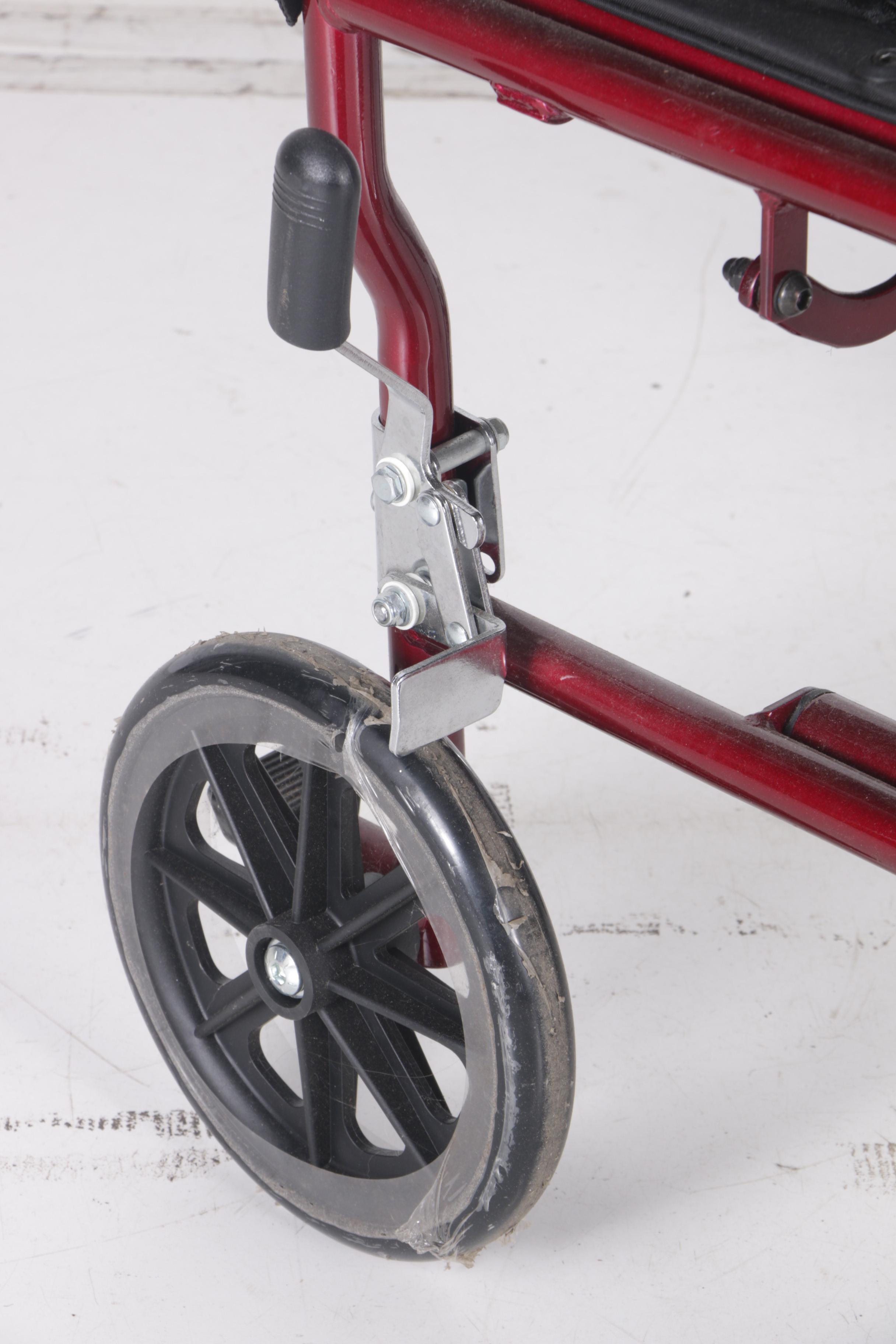 Medline Folding Transport Wheelchair