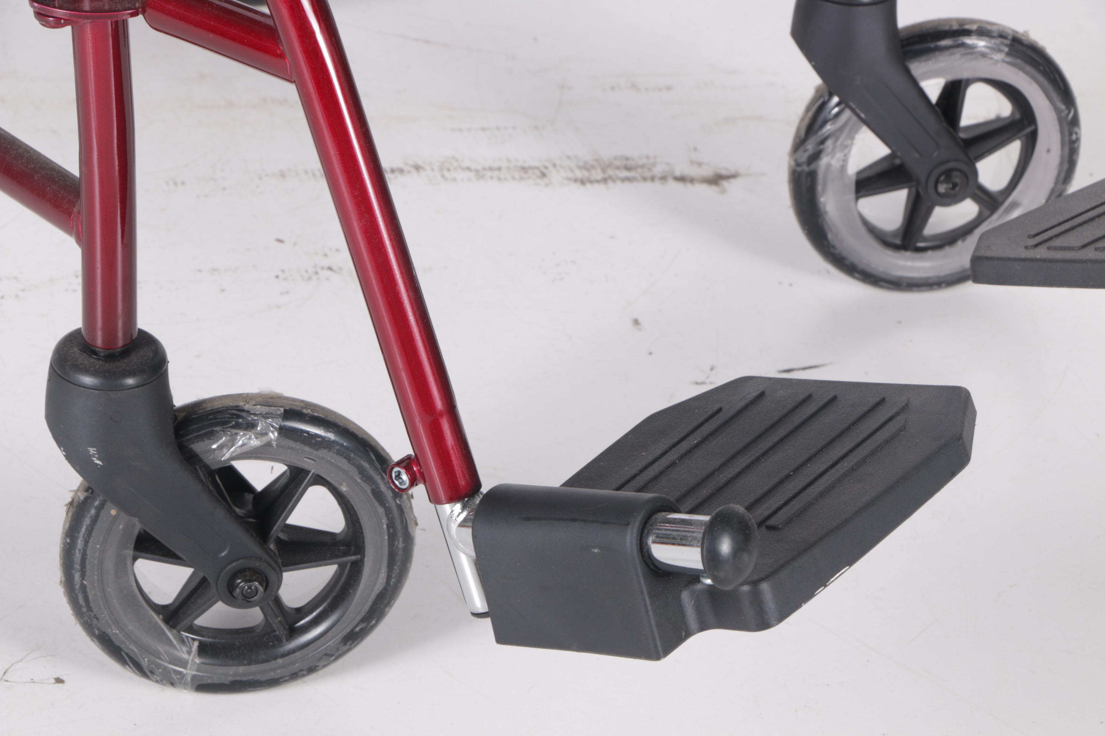 Medline Folding Transport Wheelchair