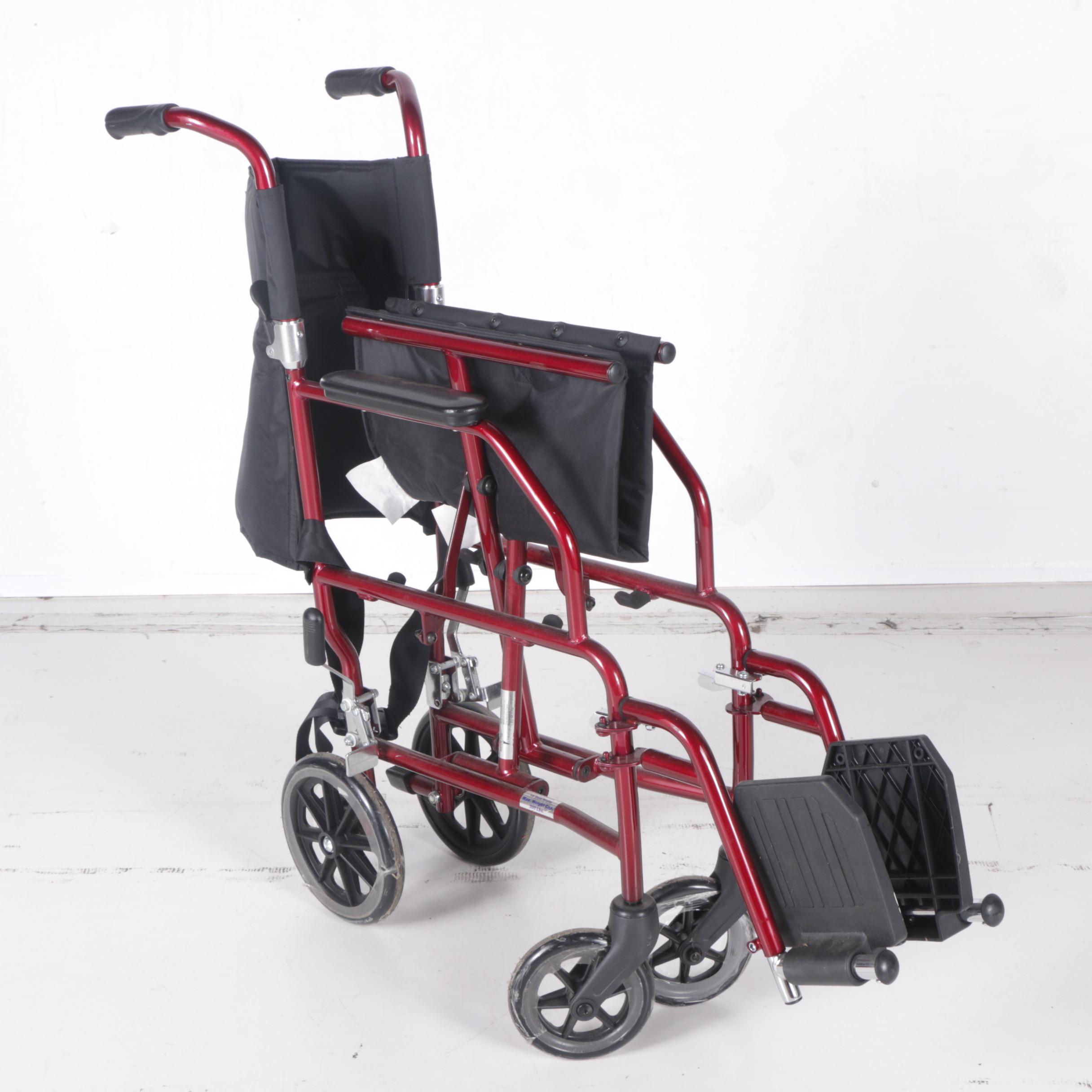 Medline Folding Transport Wheelchair
