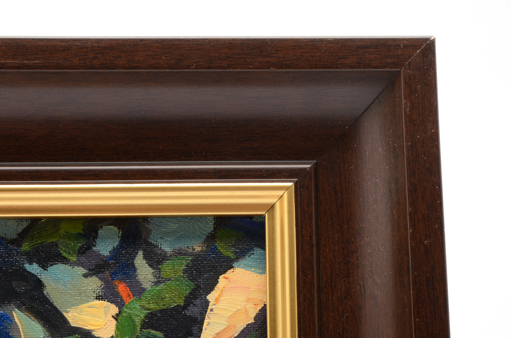 William Hawkins Original Oil on Canvas Board Landscape Painting