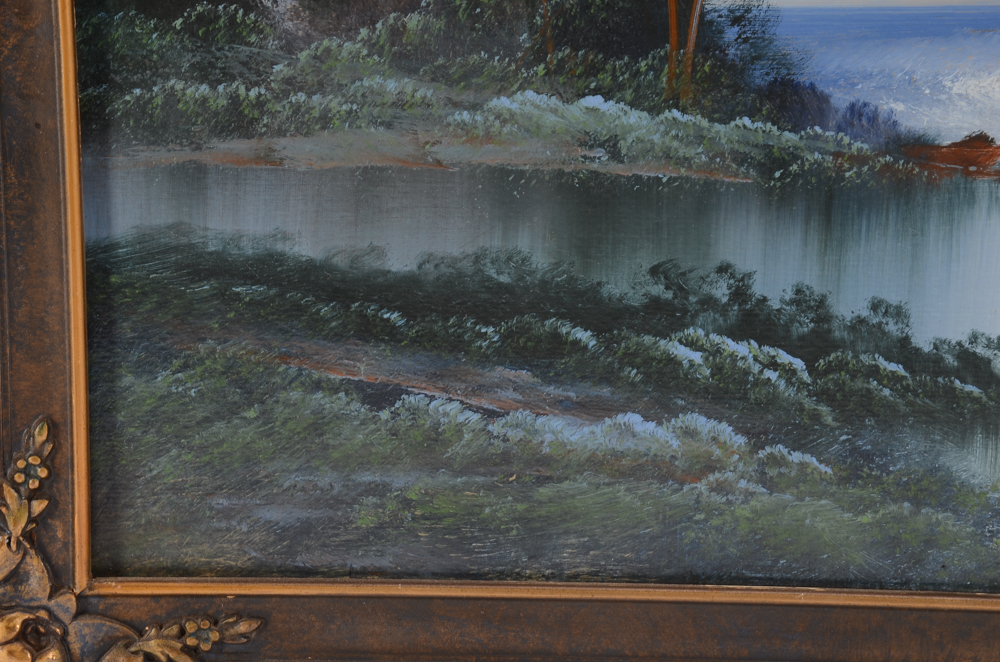 Original Oil on Board Landscape Painting