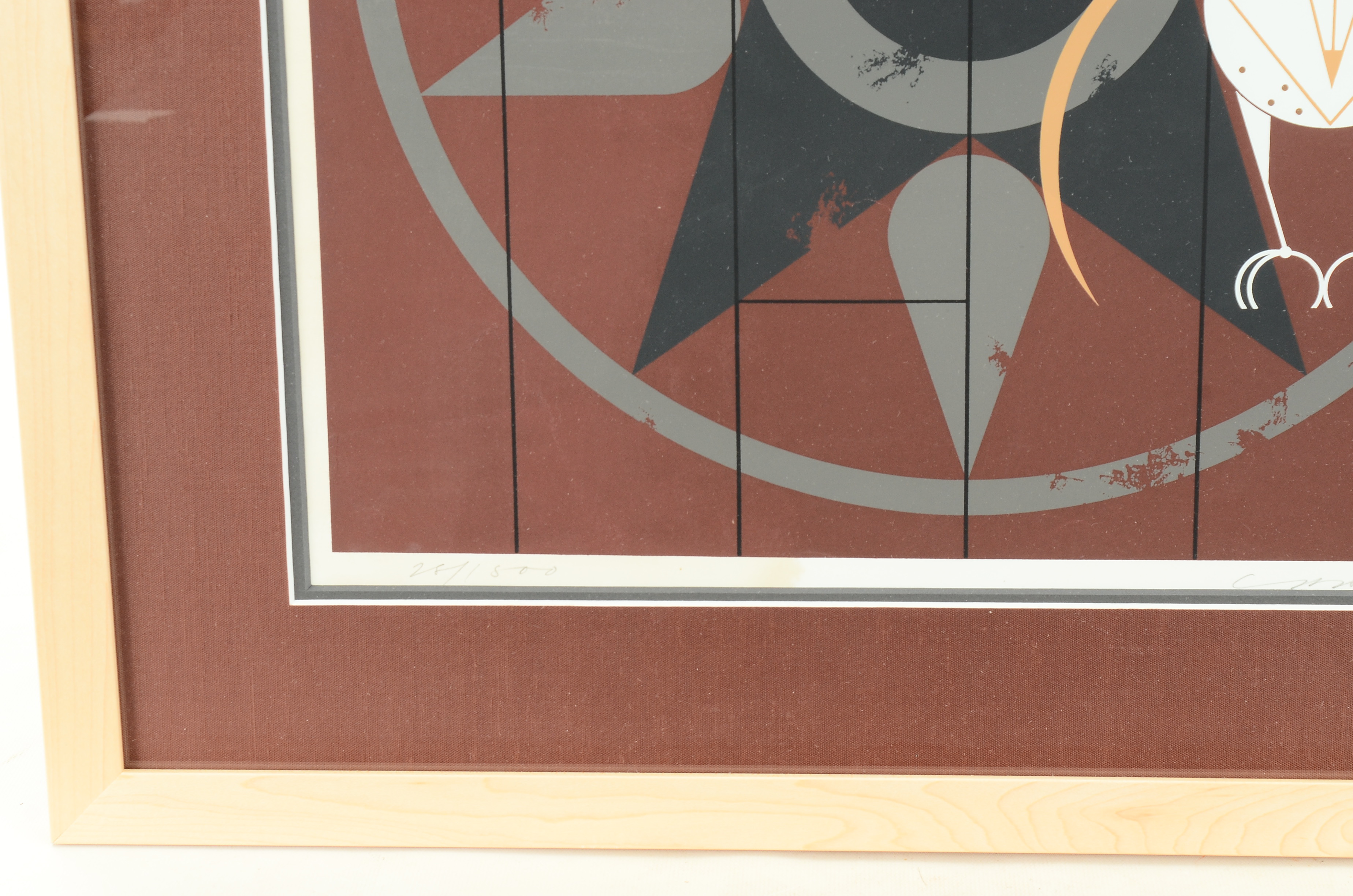 Charley Harper Limited Edition Serigraph "Hexit"