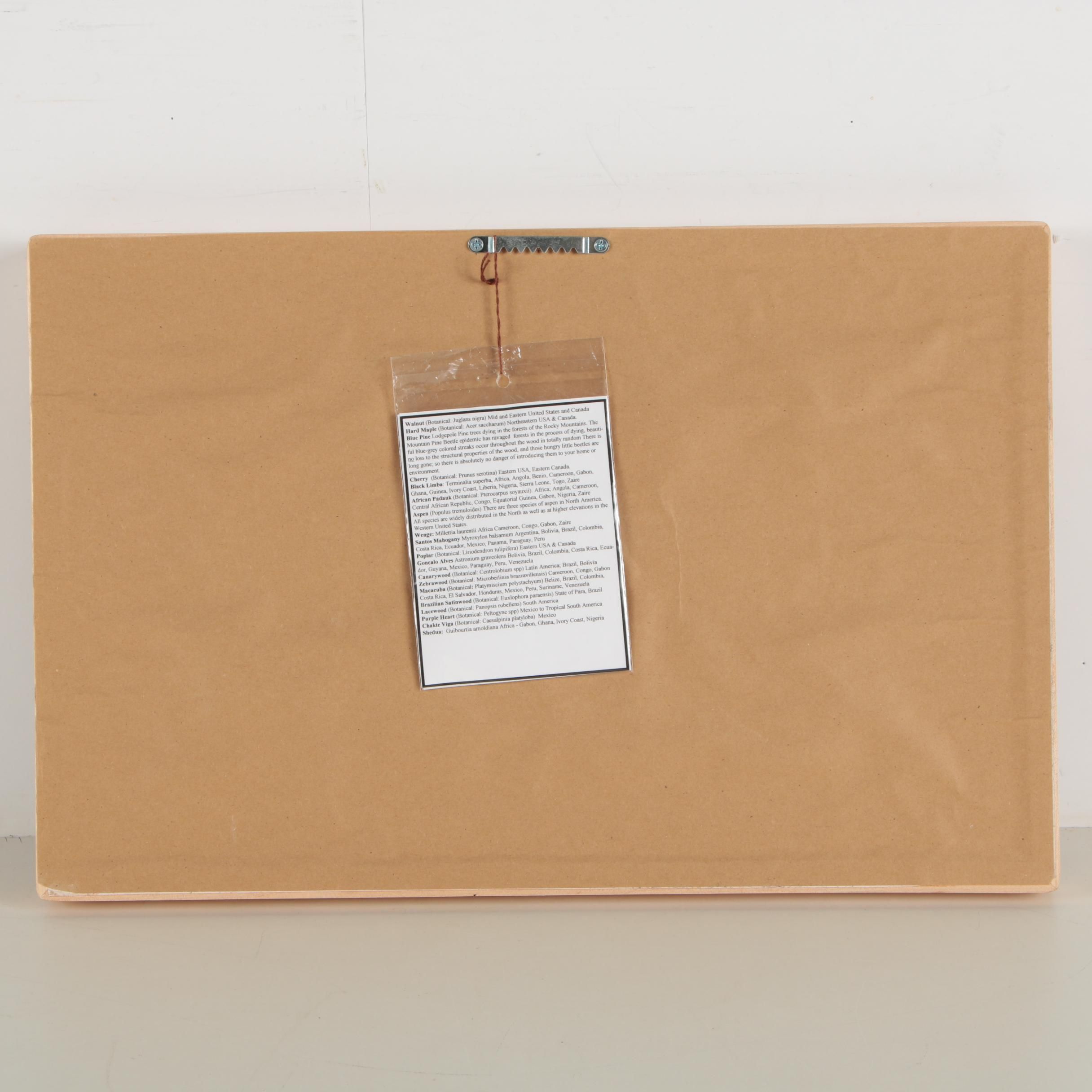 Scott Chalfant Marquetry Scene "Traversing"