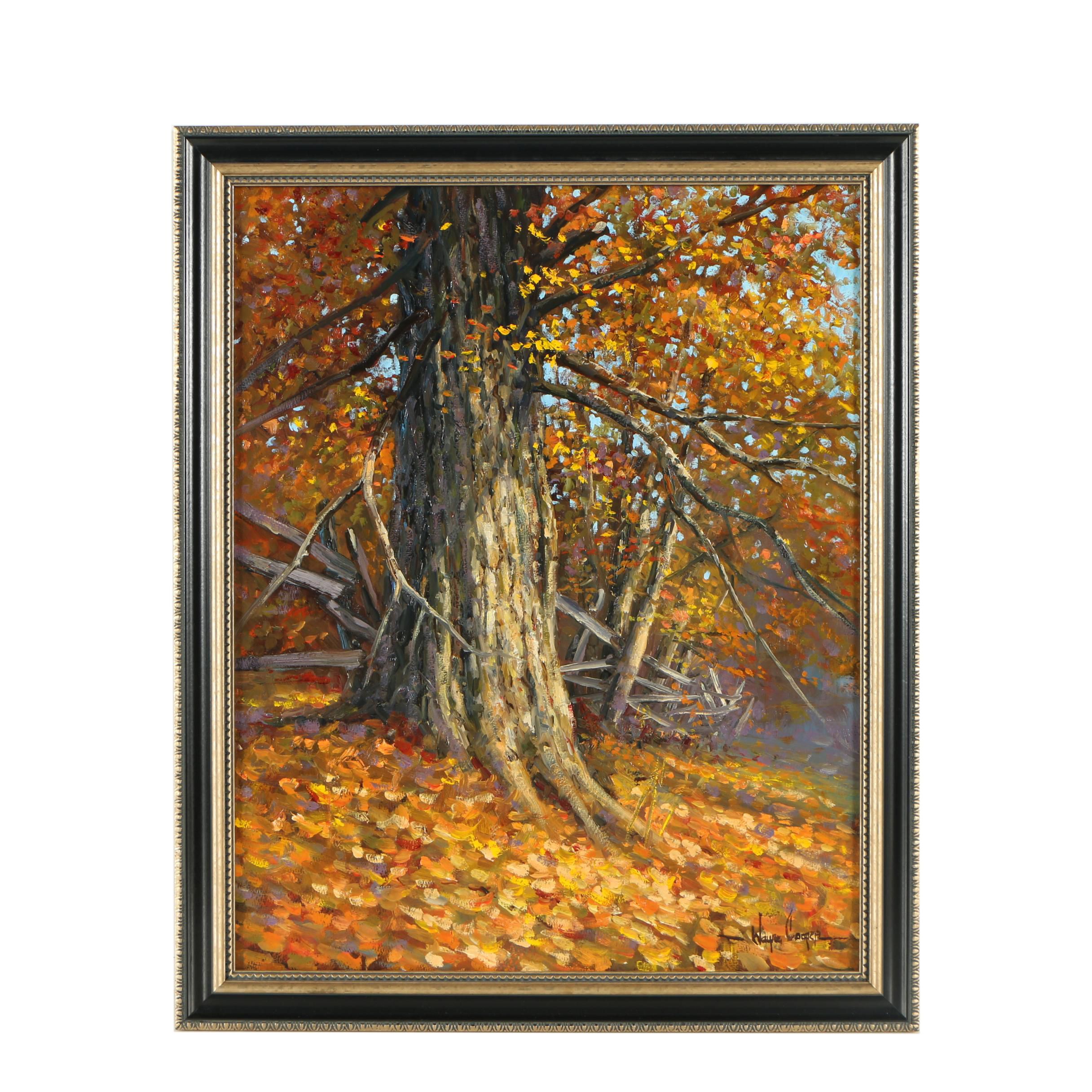 Wayne Cooper Oil Painting