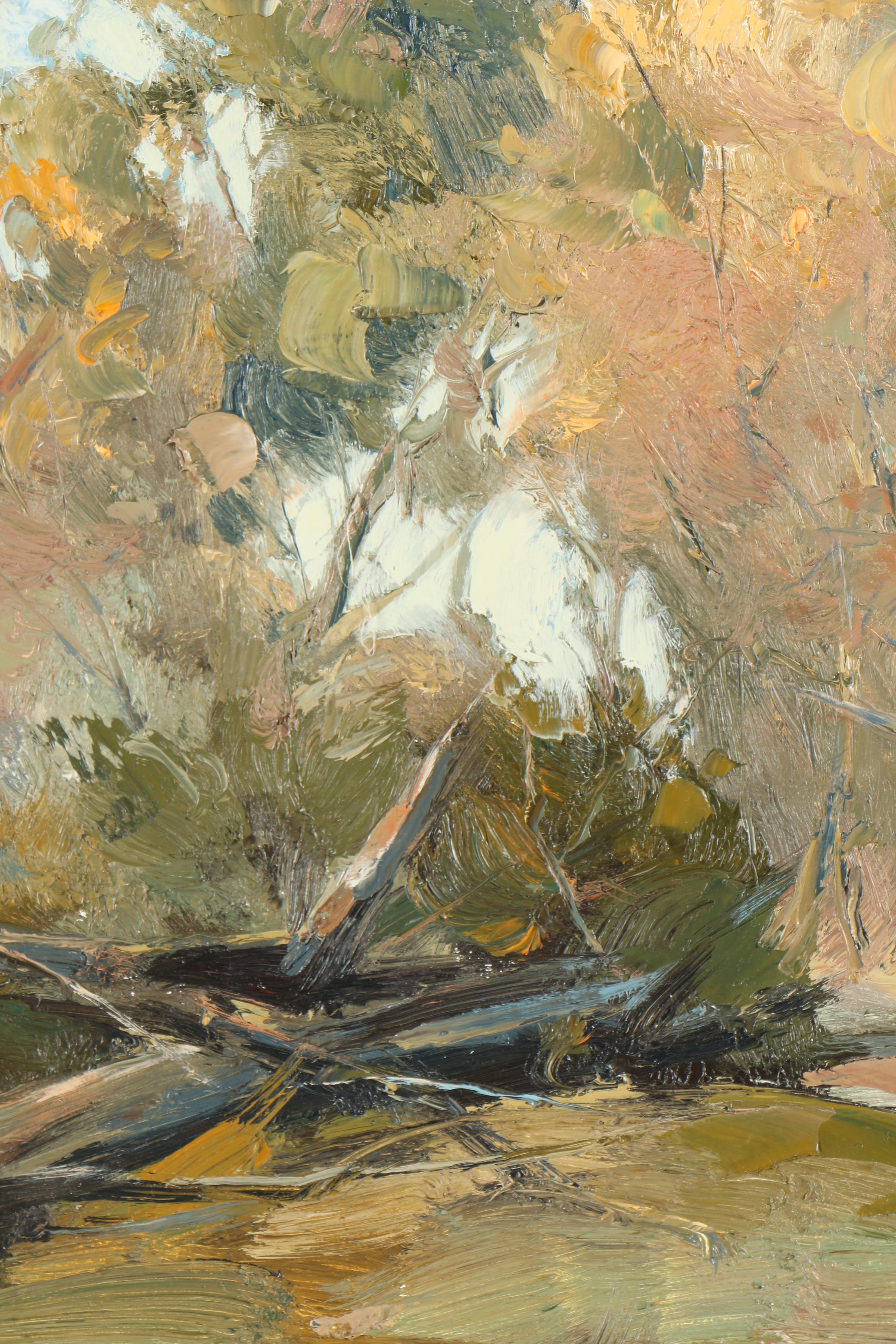 Ignat Ignatov Oil Painting "In The Forest"