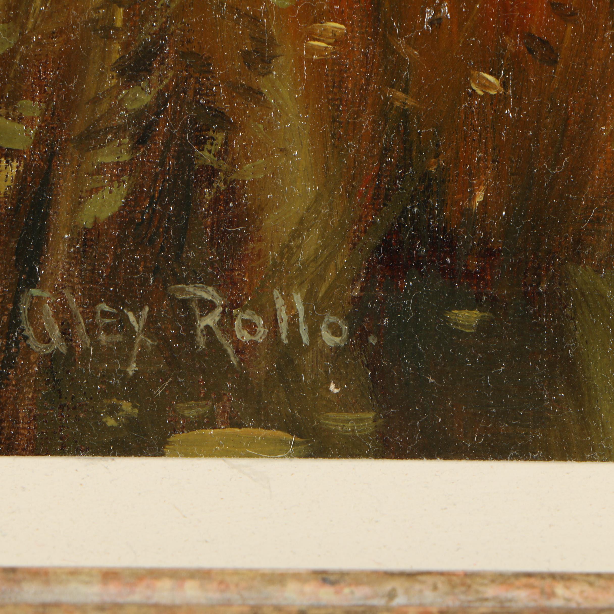 Alex Rollo Landscape Oil Painting