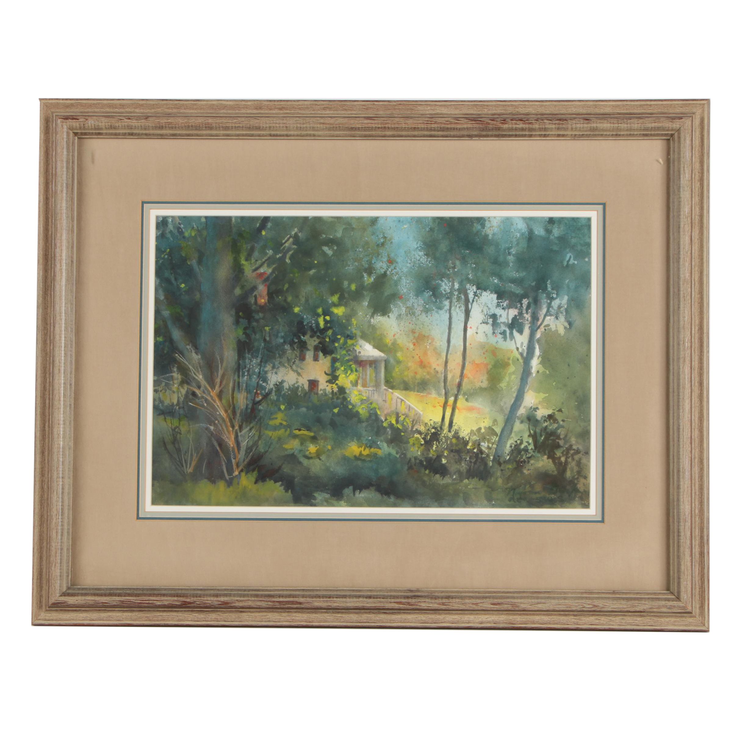 Naomi Burke Watercolor Painting