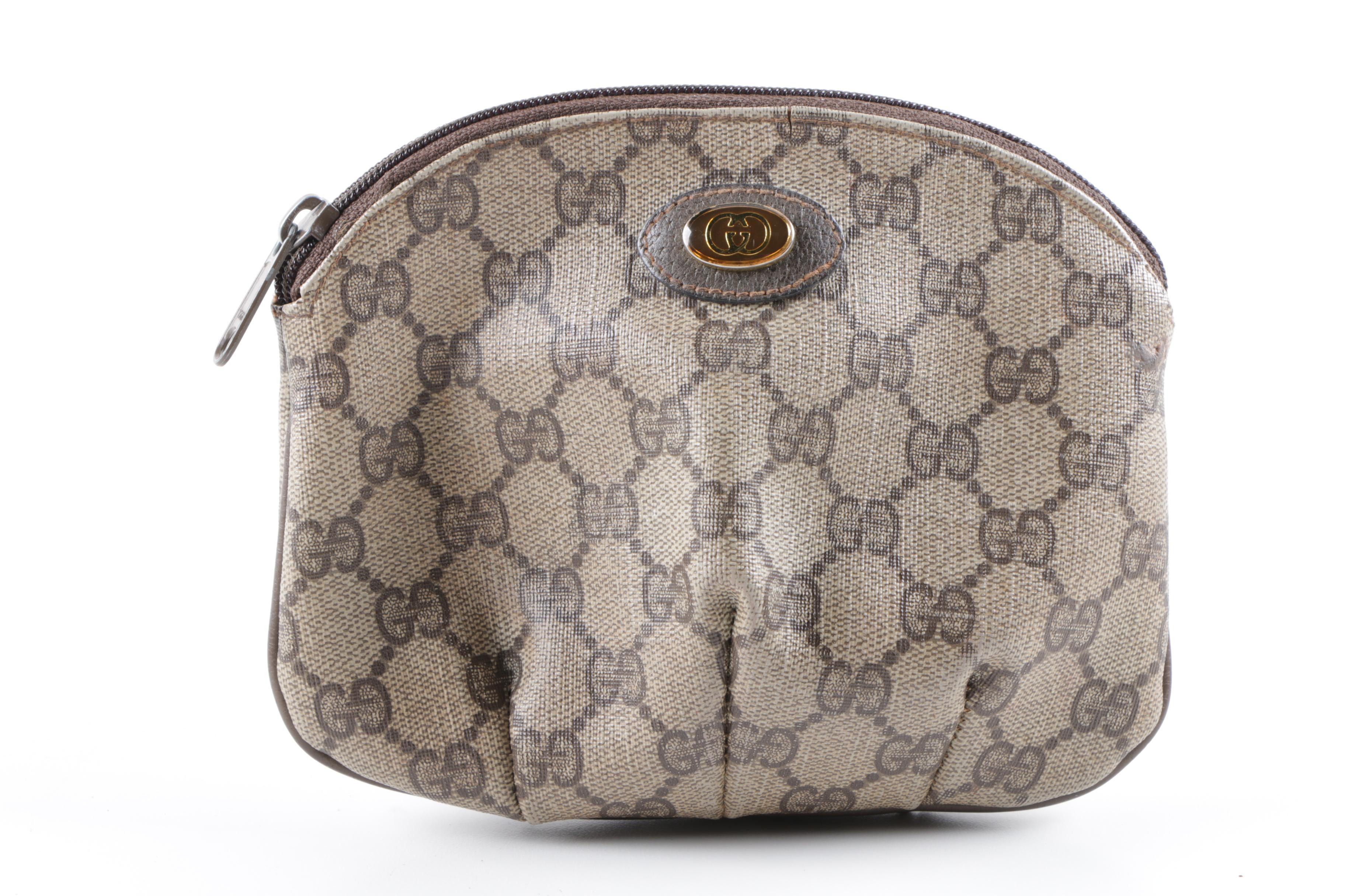 Gucci Accessory Collection Pochette and Card Case and Parker Fountain Pen