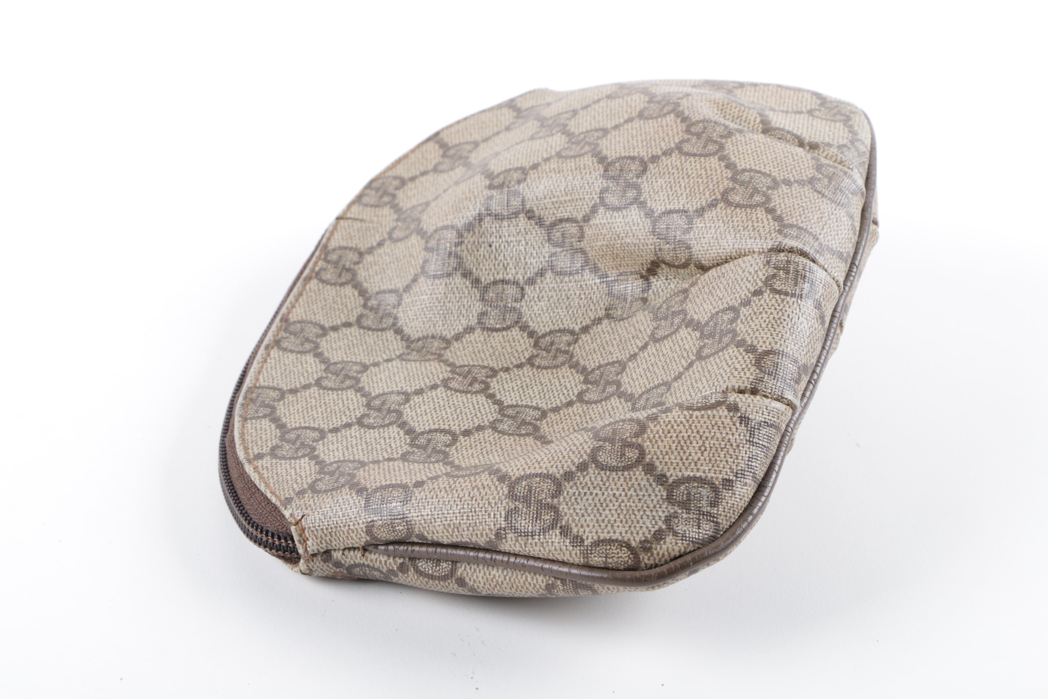 Gucci Accessory Collection Pochette and Card Case and Parker Fountain Pen