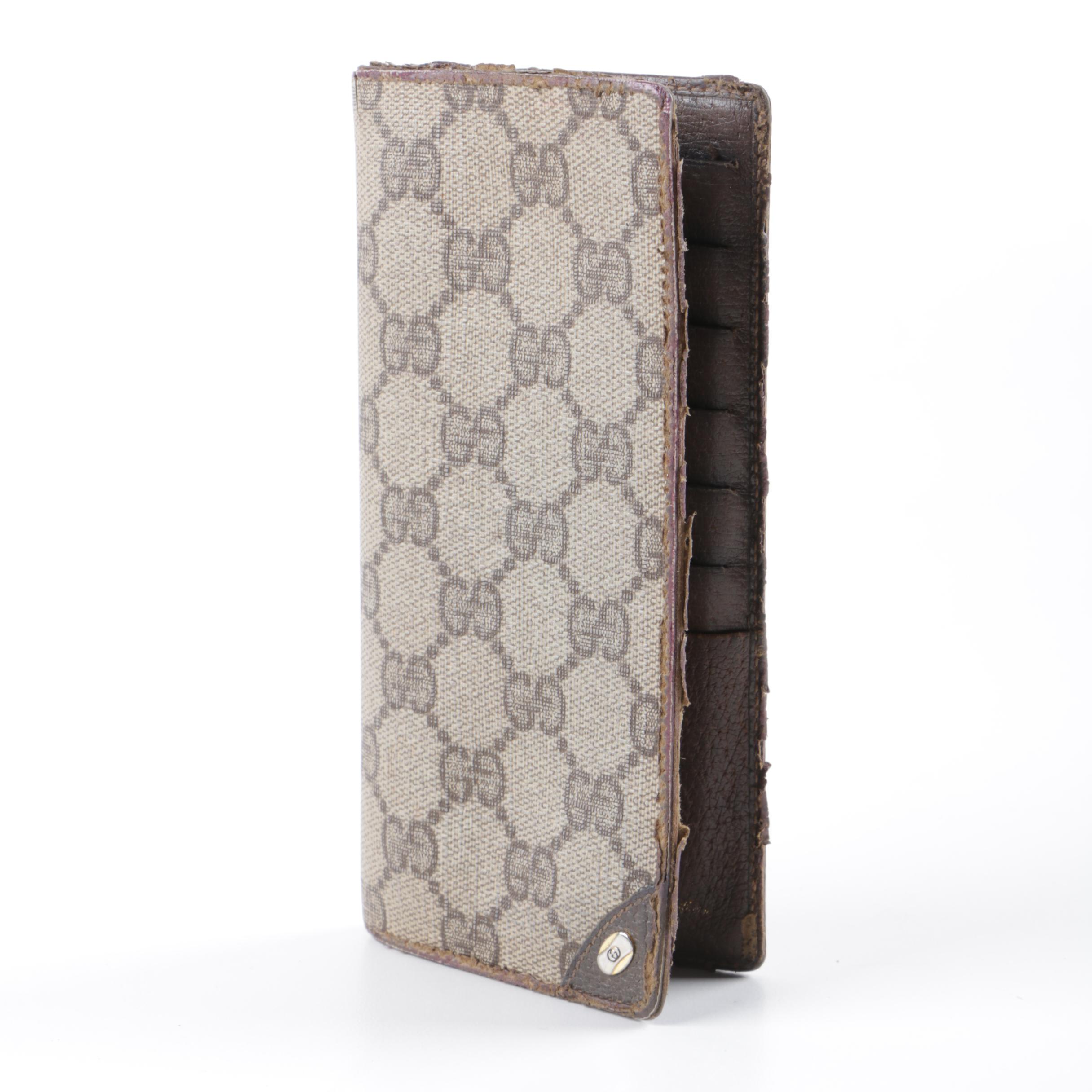 Gucci Accessory Collection Pochette and Card Case and Parker Fountain Pen