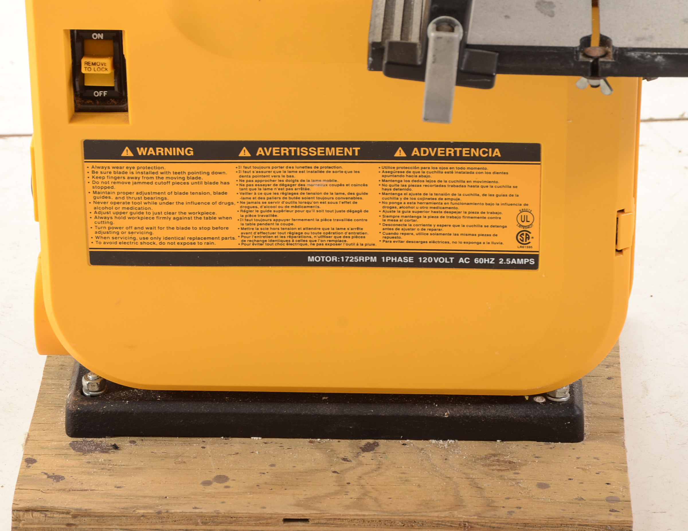 Pro Tech 3203 Table Band Saw