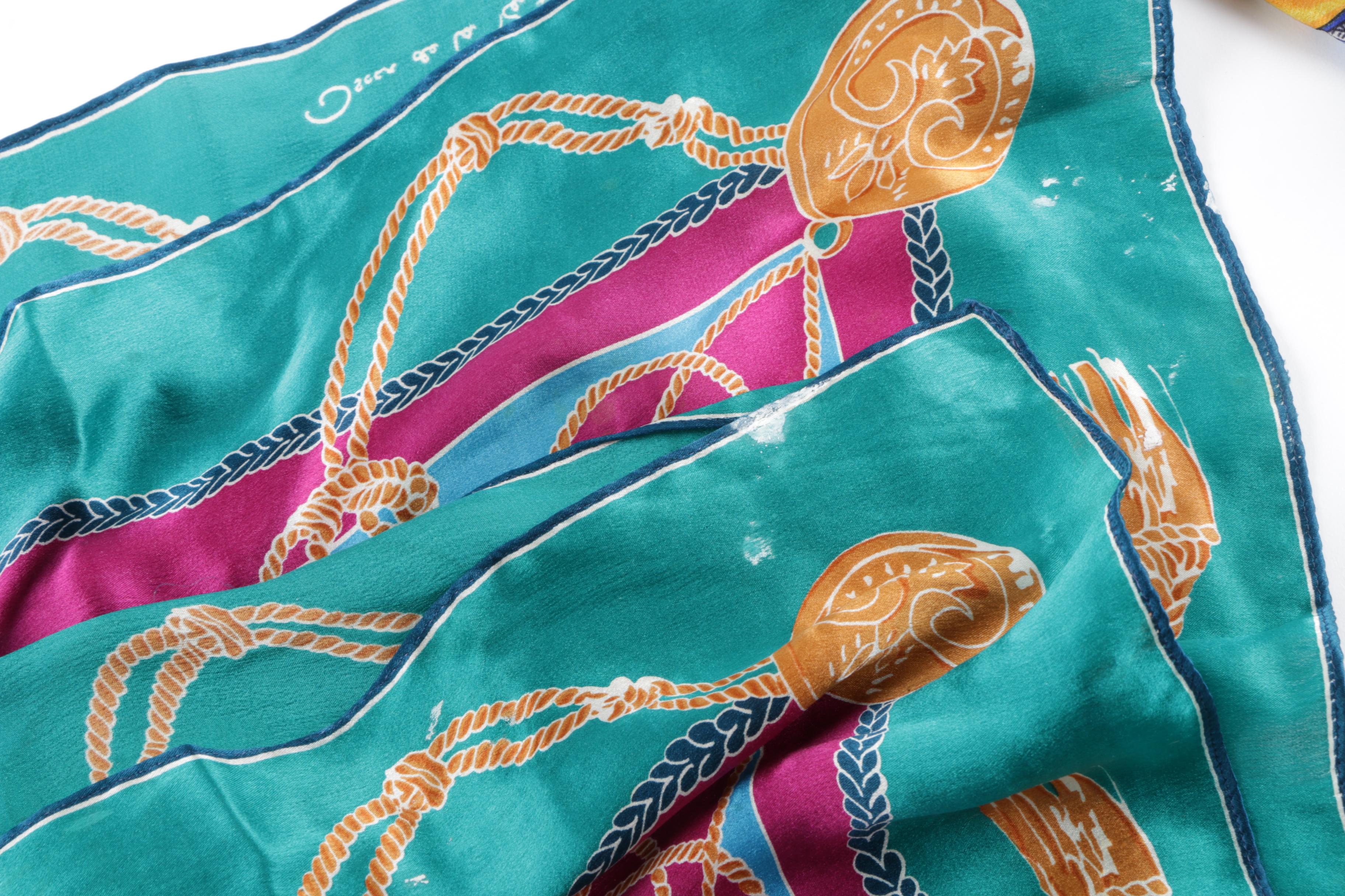 Women's Scarves Including Nicole Miller, Escada, Oscar de la Renta, Nordstrom