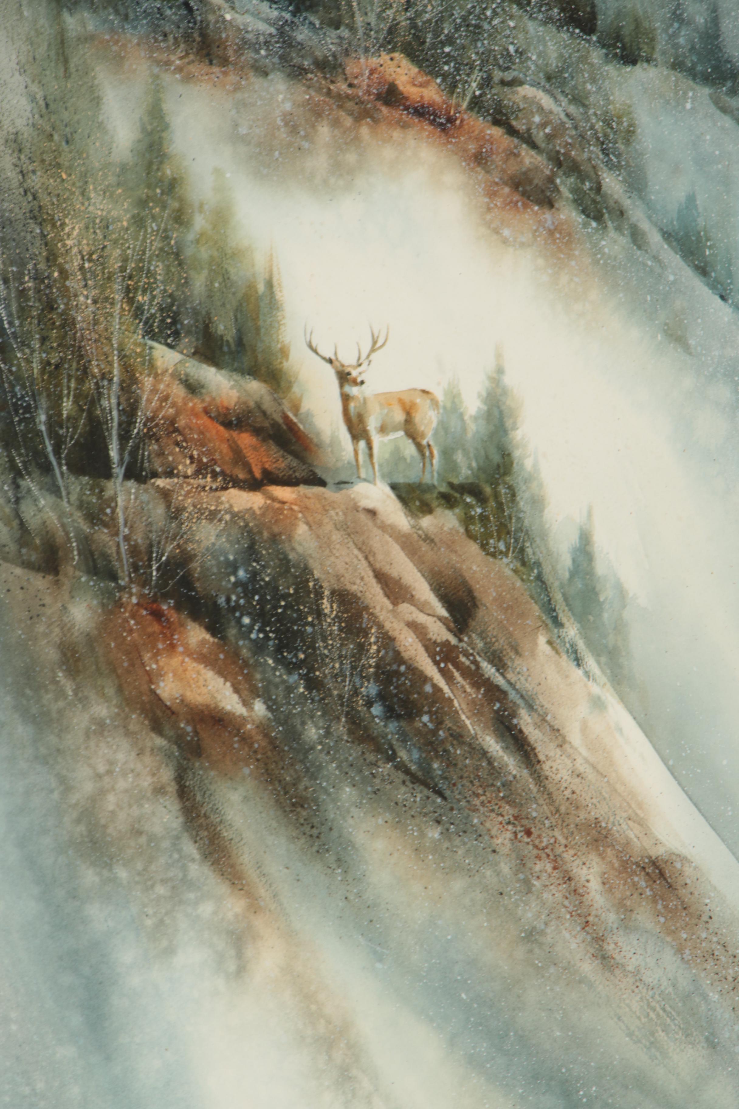 Bjorkland Watercolor And Gouache Painting