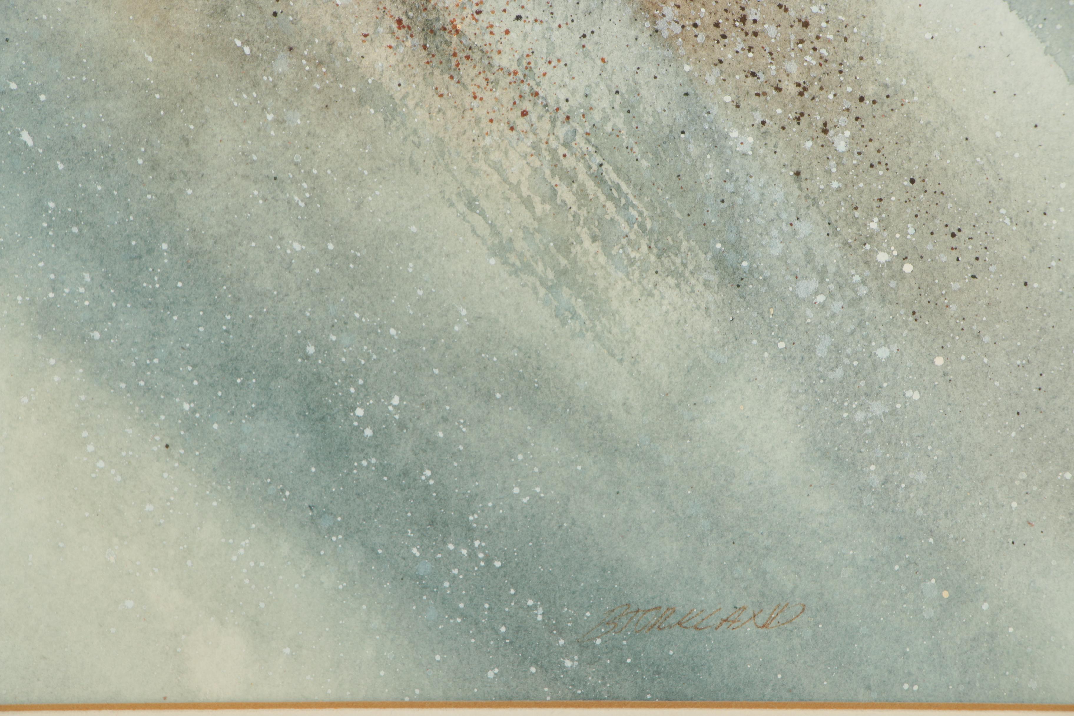 Bjorkland Watercolor And Gouache Painting