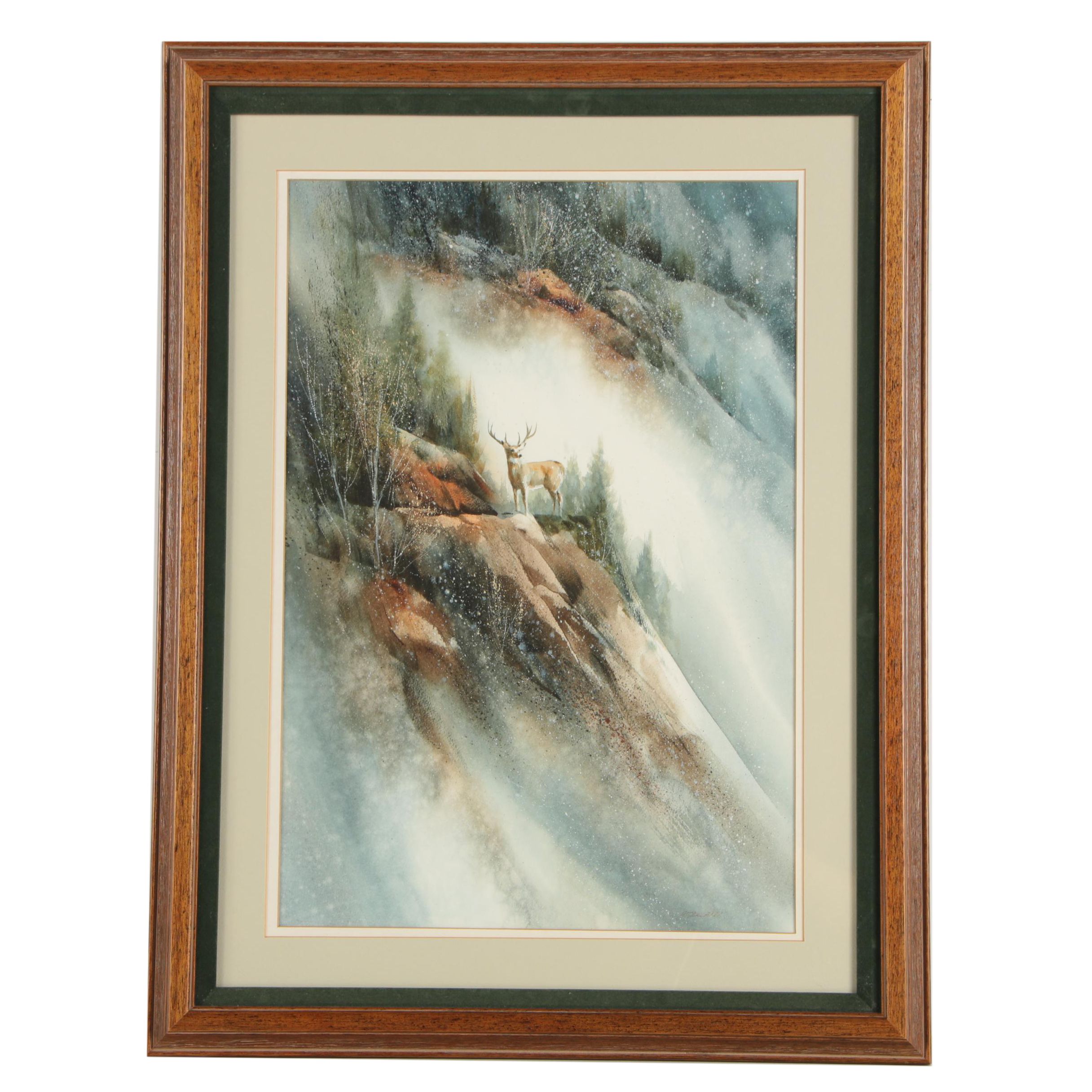 Bjorkland Watercolor And Gouache Painting