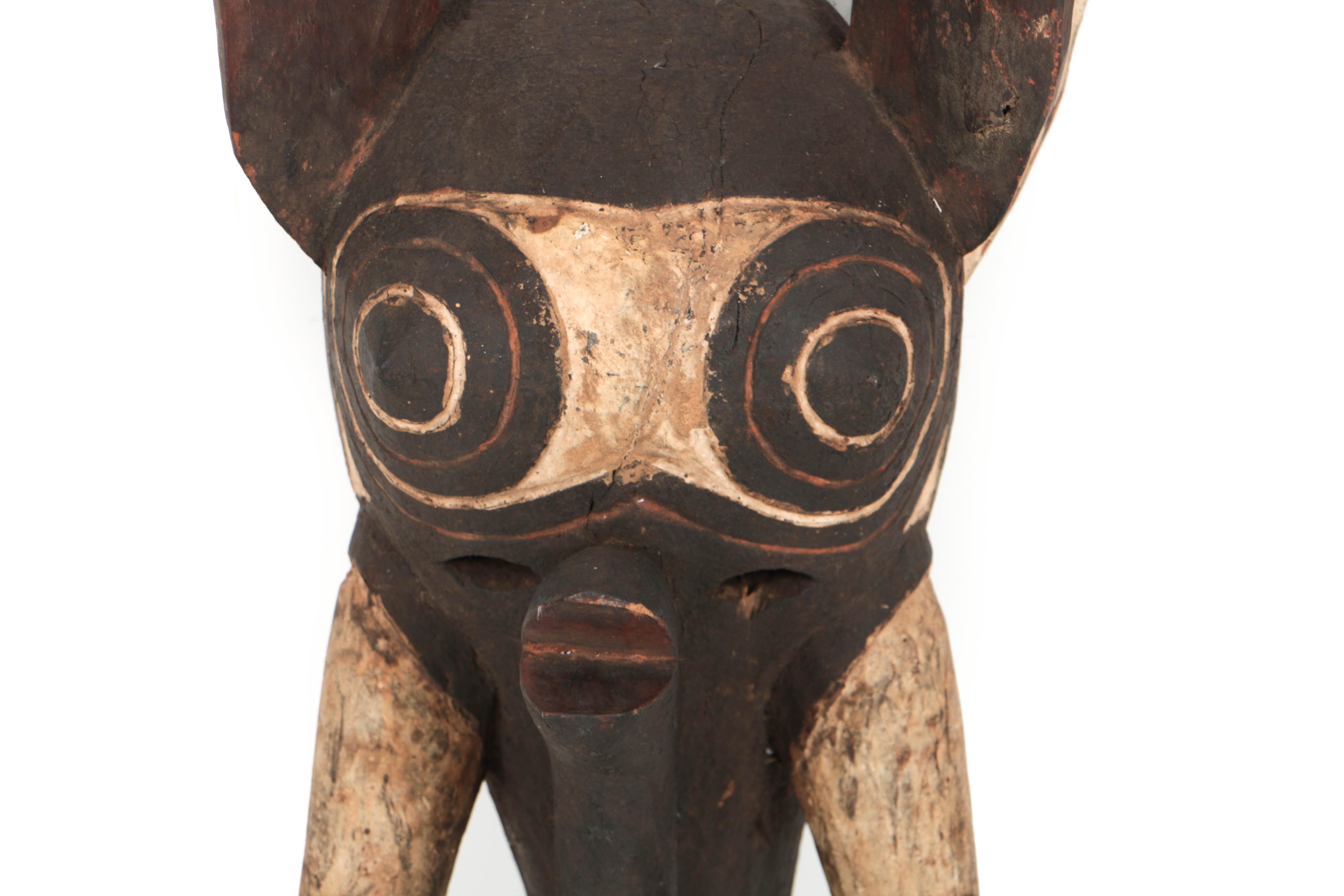 20th Century Ceremonial Bwa Elephant Mask, Burkina Faso, Africa