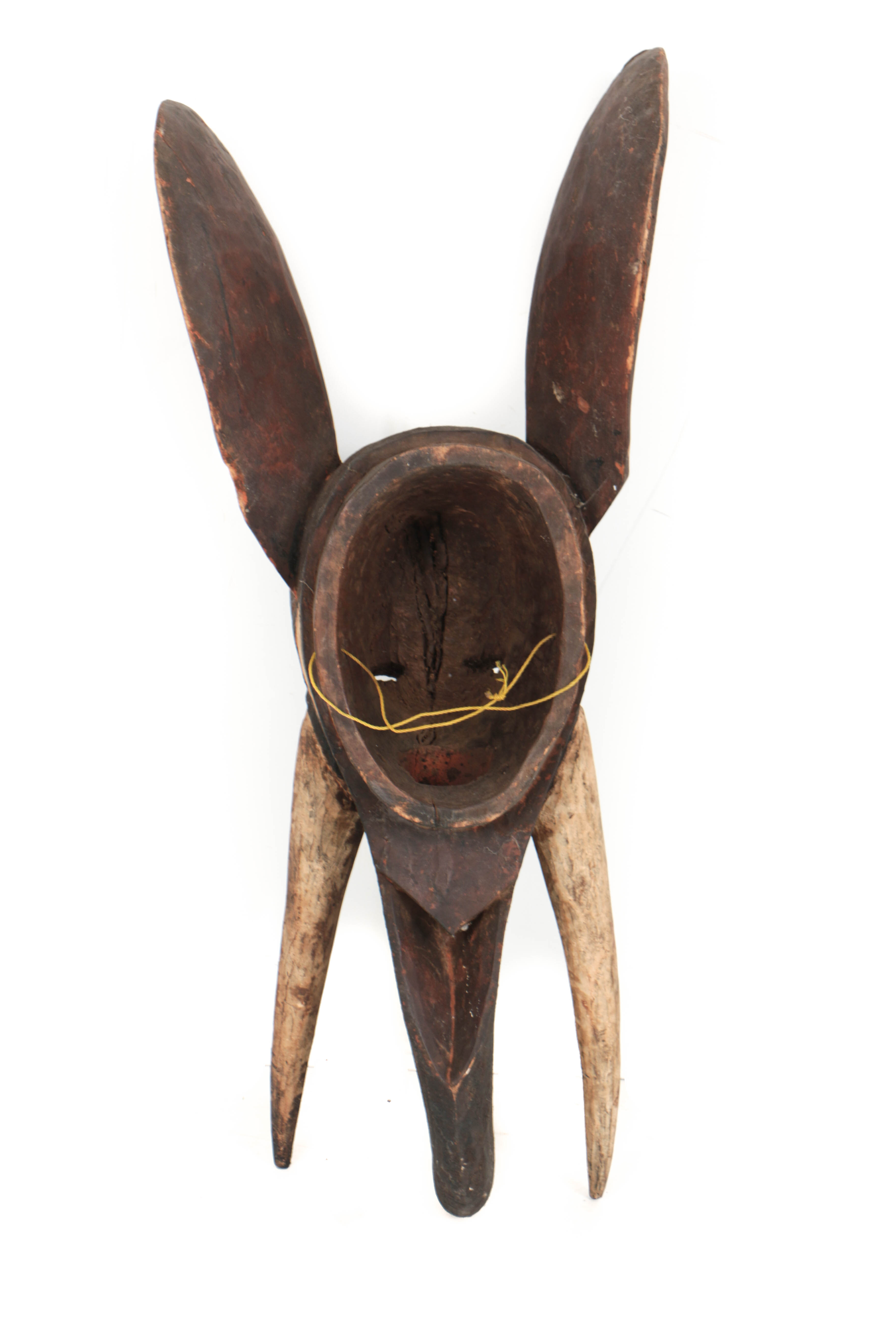 20th Century Ceremonial Bwa Elephant Mask, Burkina Faso, Africa