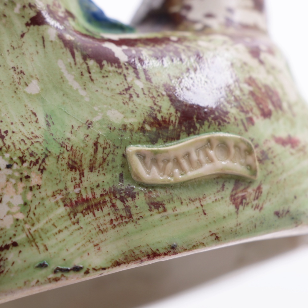 Early Staffordshire "St. Peter" and "St. Paul" Figures, Marked Walton