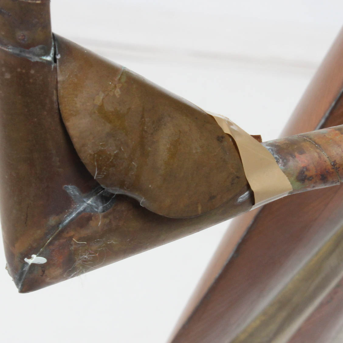 Sergio Bustamante Brass And Copper Bird Sculpture