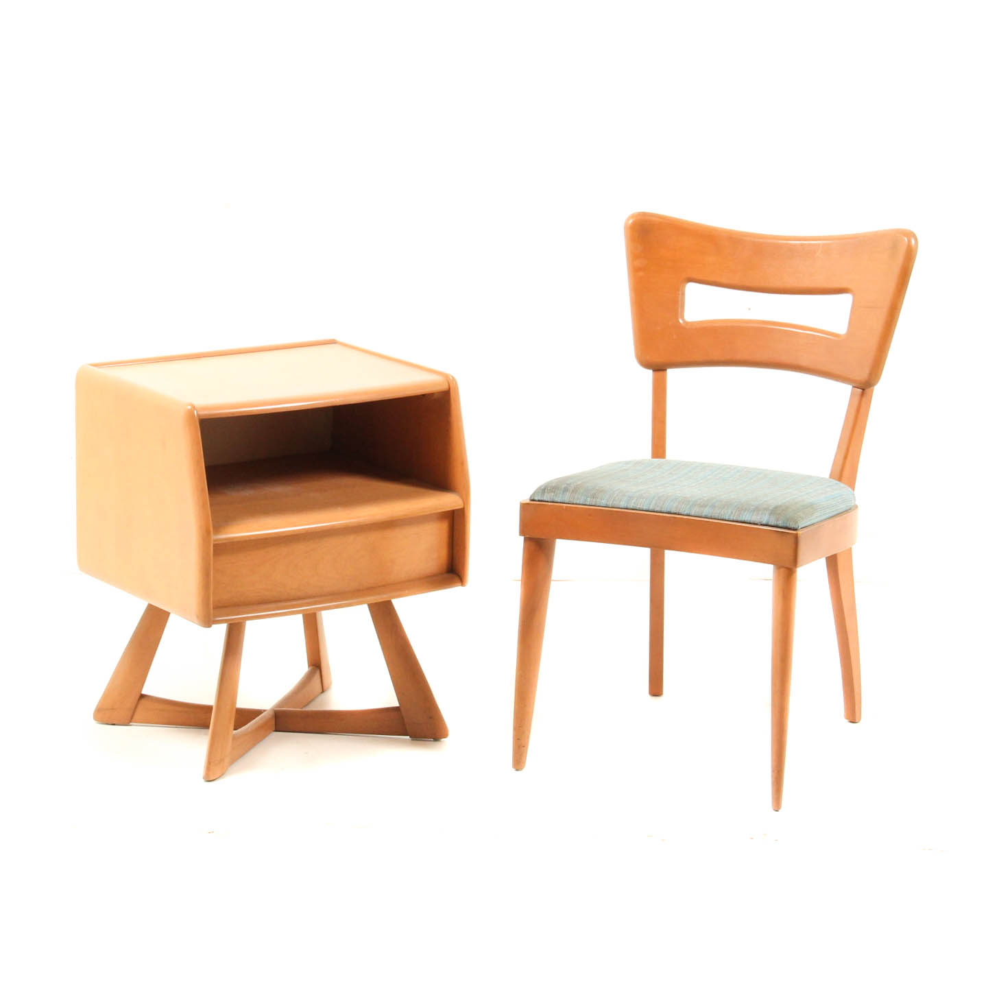 Heywood-Wakefield Side Chair and End Table