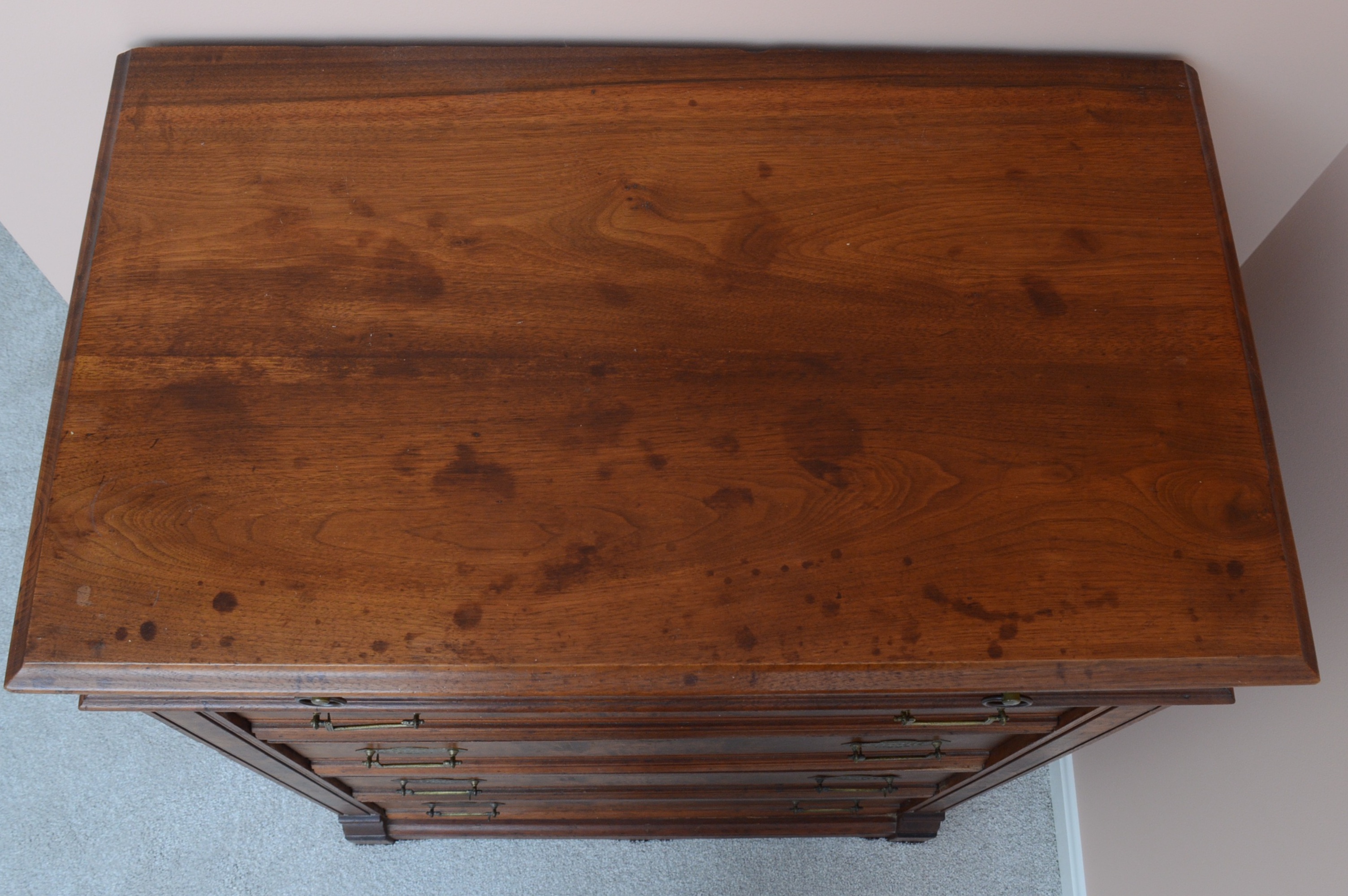 Antique Victorian Eastlake Style Gentleman's Chest