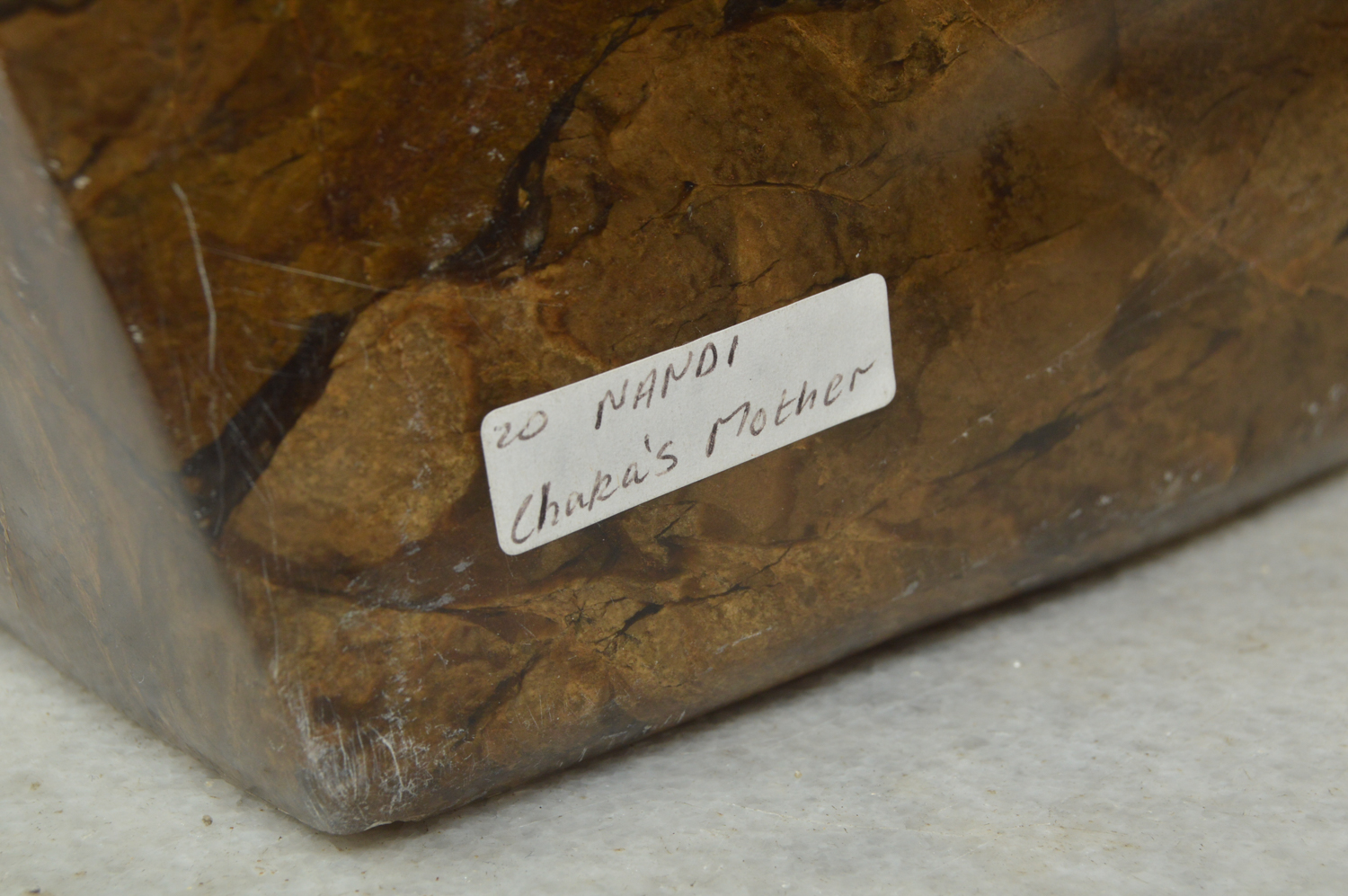 Sailas Makumba Shona Carved Fruit Serpentine Bust