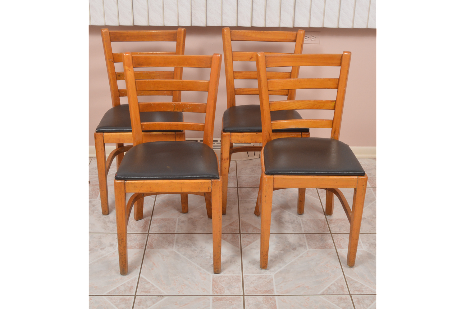 Vintage Ladderback Chairs by The Buckstaff Company EBTH