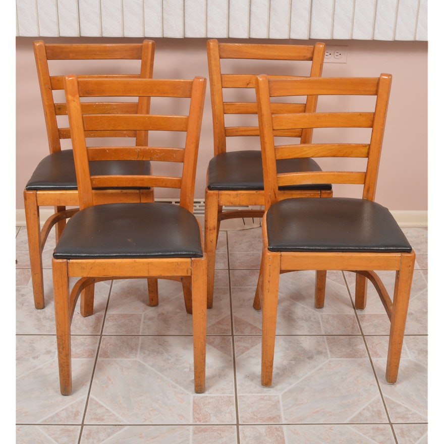 Vintage Ladderback Chairs by The Buckstaff Company