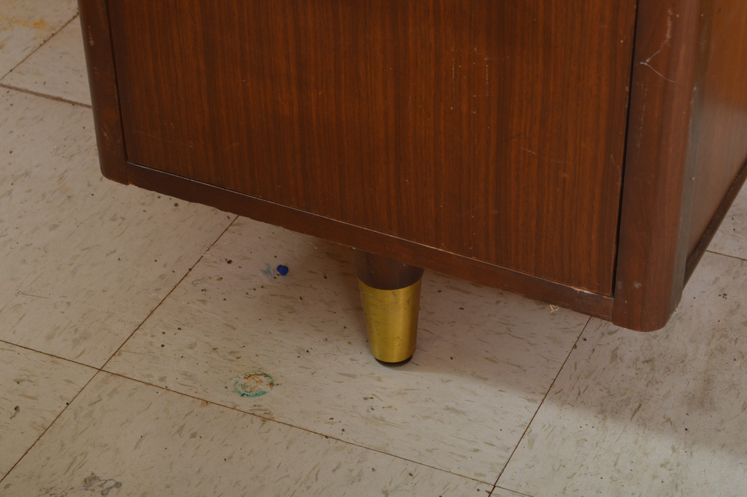 Mid Century Modern Double Pedestal Teak Desk
