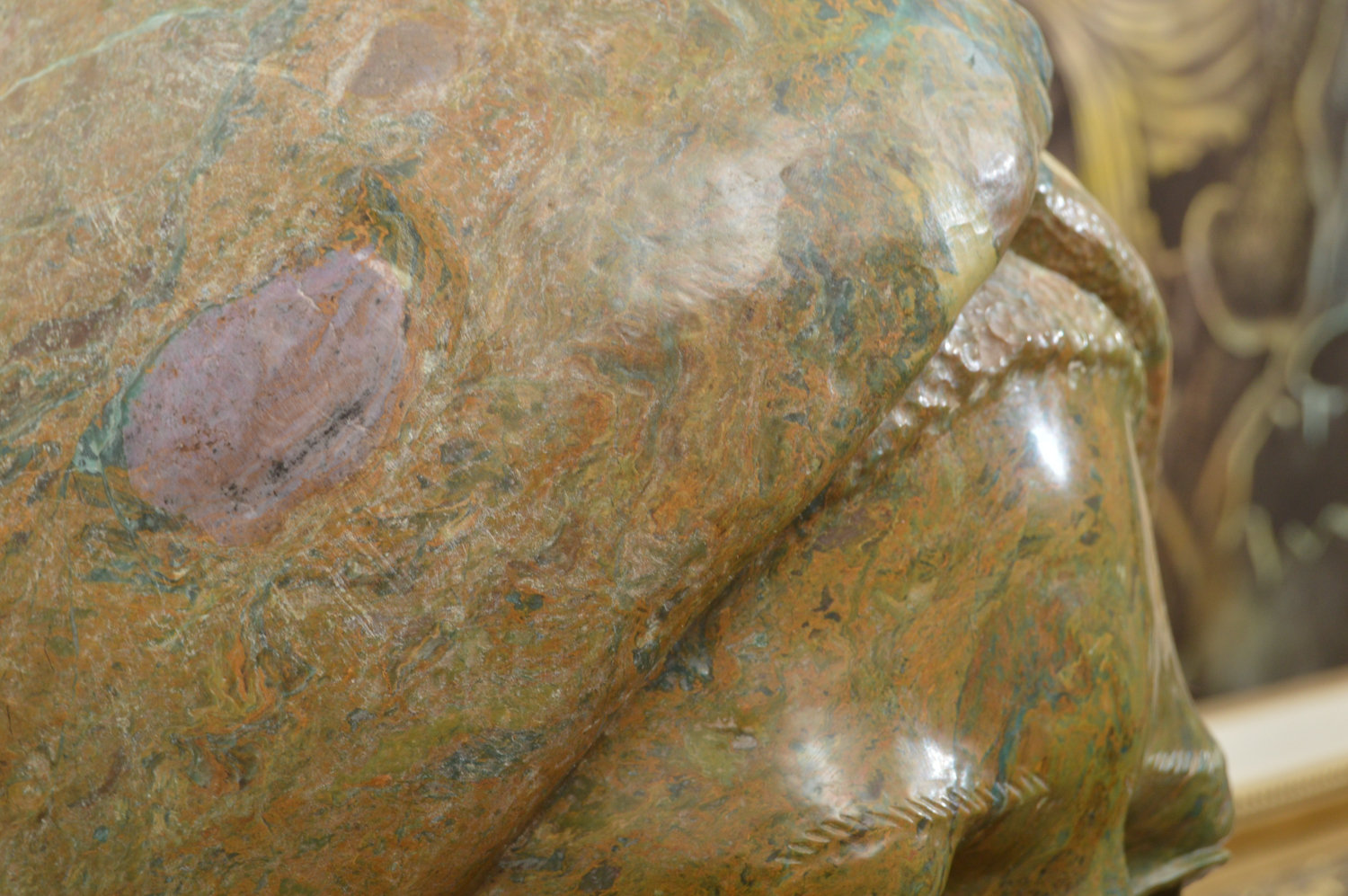 Lazarus Tandi Shona Carved Verdite Stone Sculpture of Mother and Child