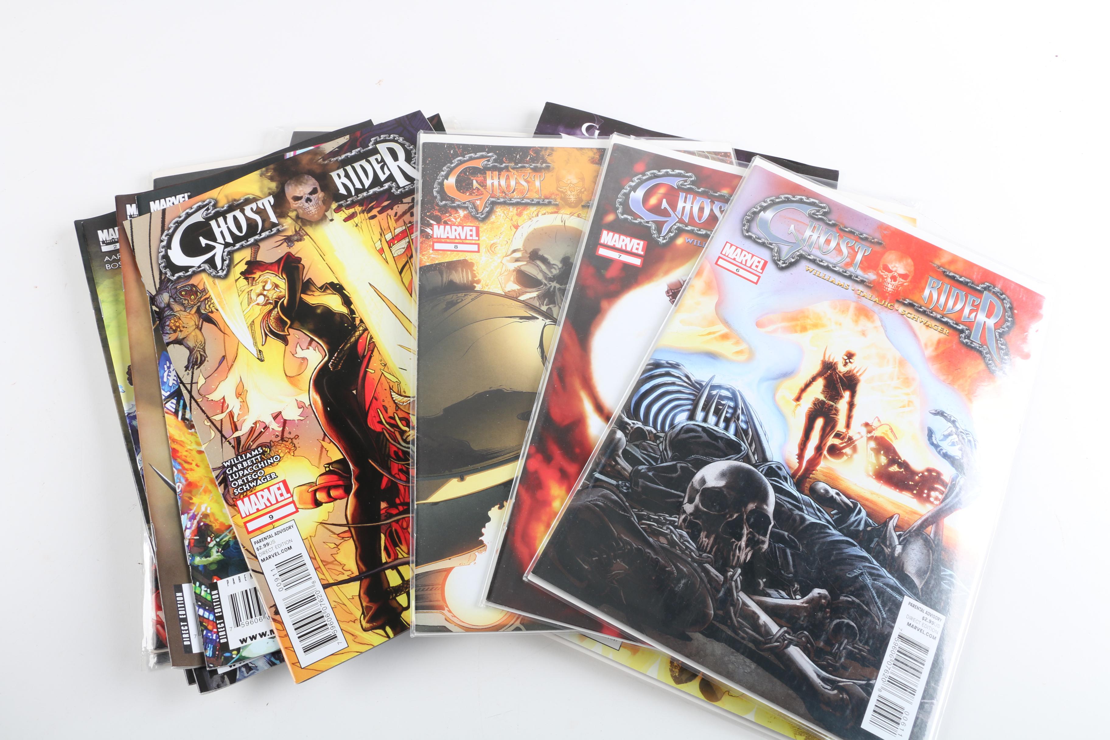 Modern Age Marvel Comics, Including "Ghost Rider" and More