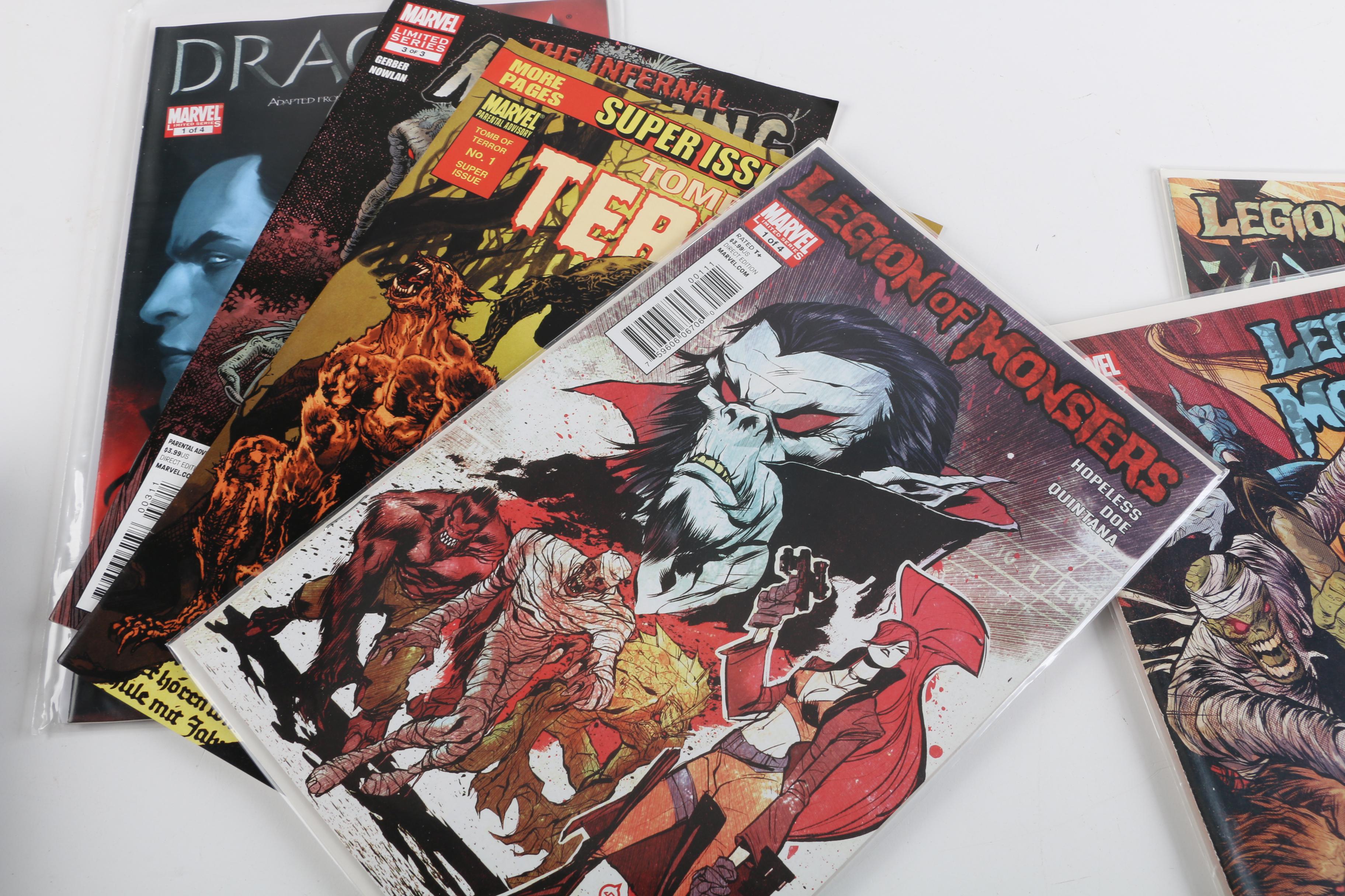 Modern Age Marvel Horror Comic Books