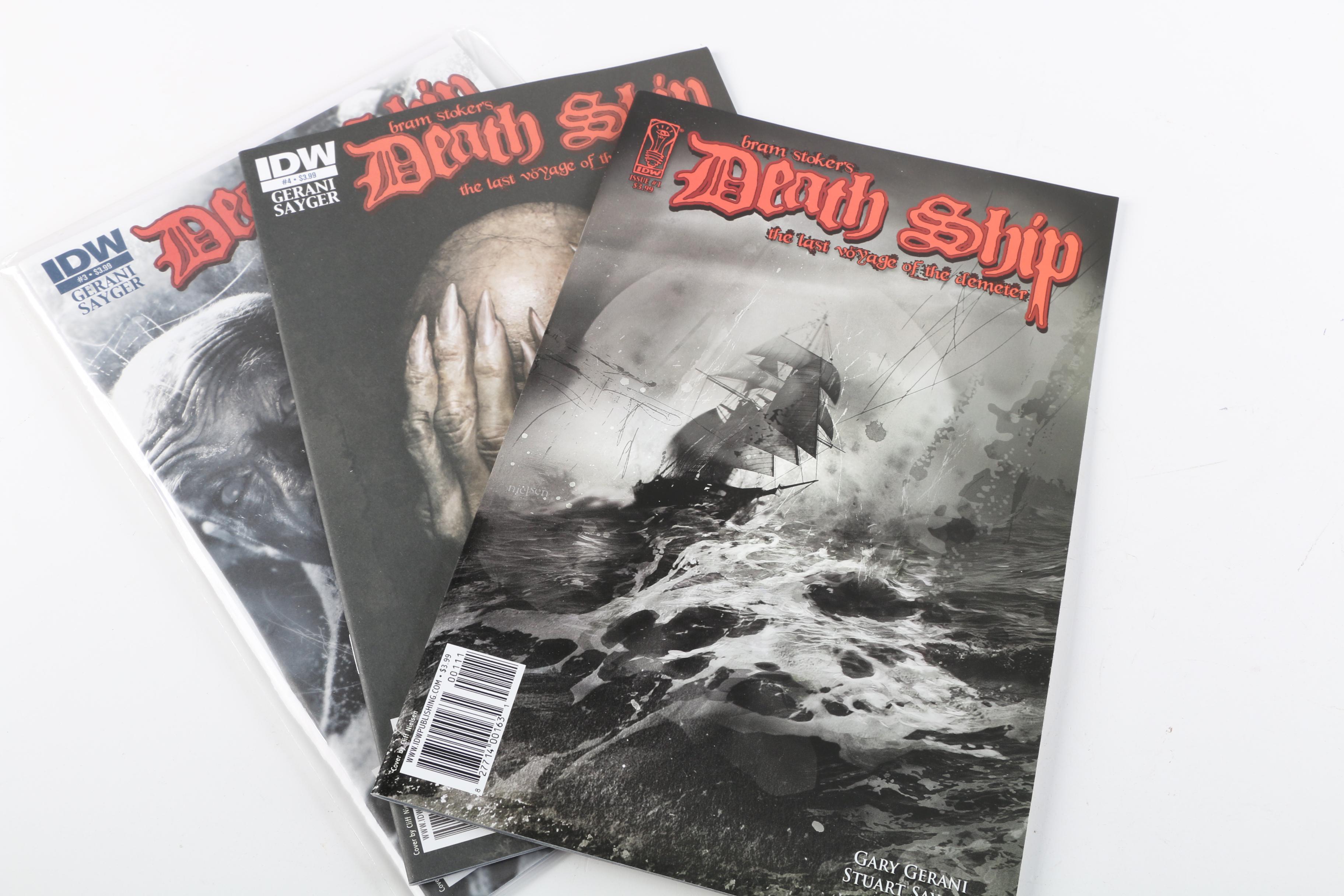 "Death Ship", "Impaler" and Other Modern Age Indie Horror Comic Books