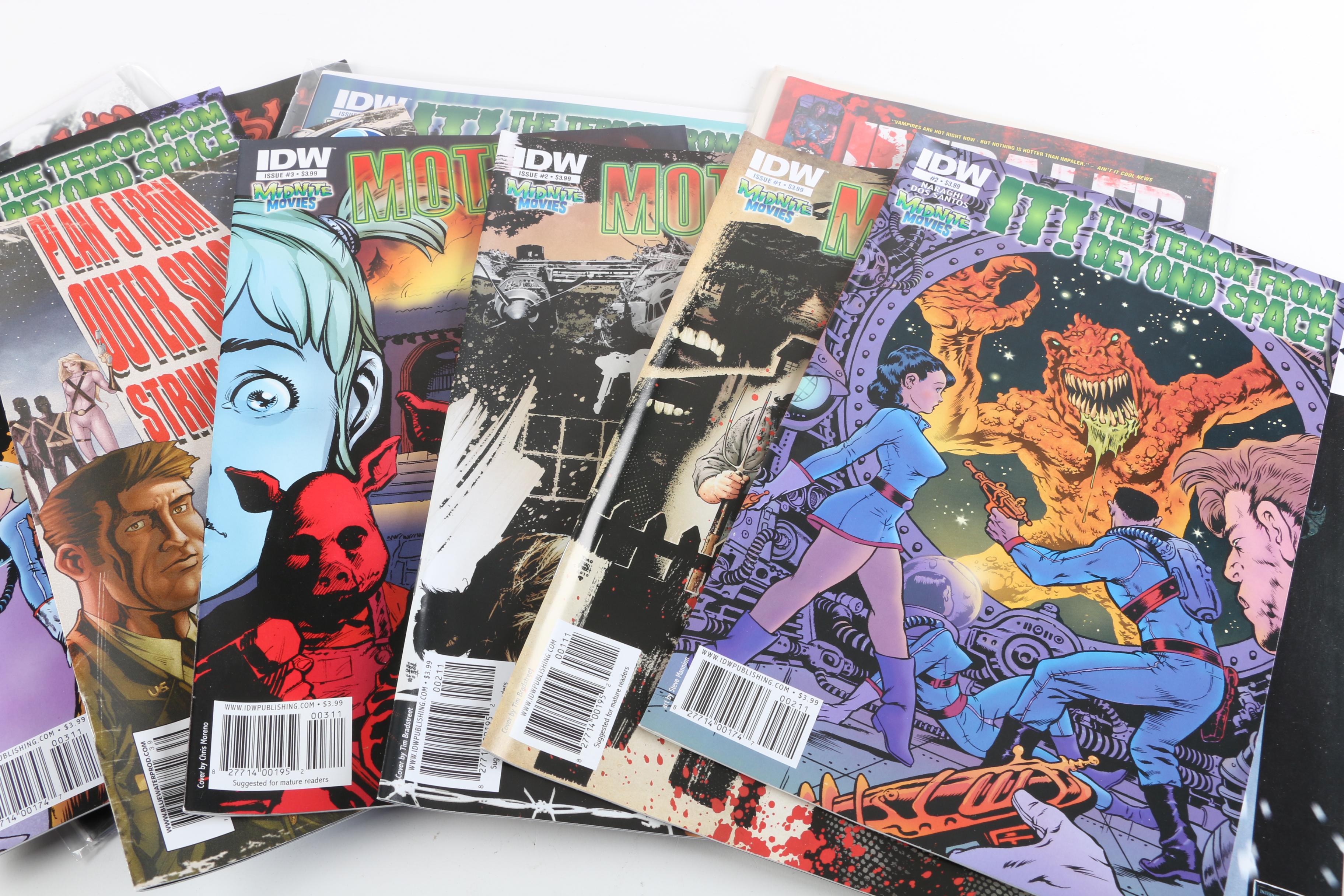 "Death Ship", "Impaler" and Other Modern Age Indie Horror Comic Books