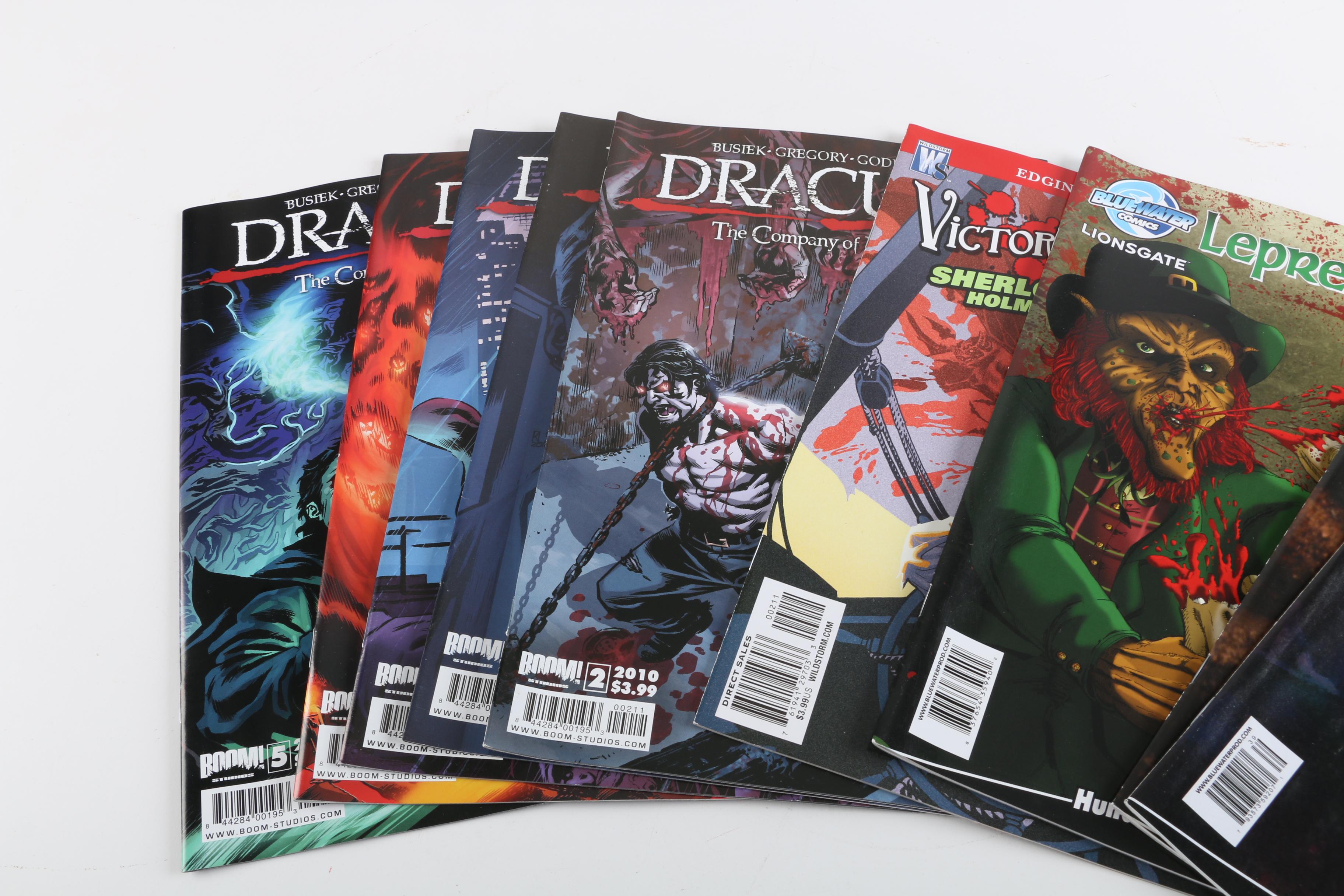 "Death Ship", "Impaler" and Other Modern Age Indie Horror Comic Books