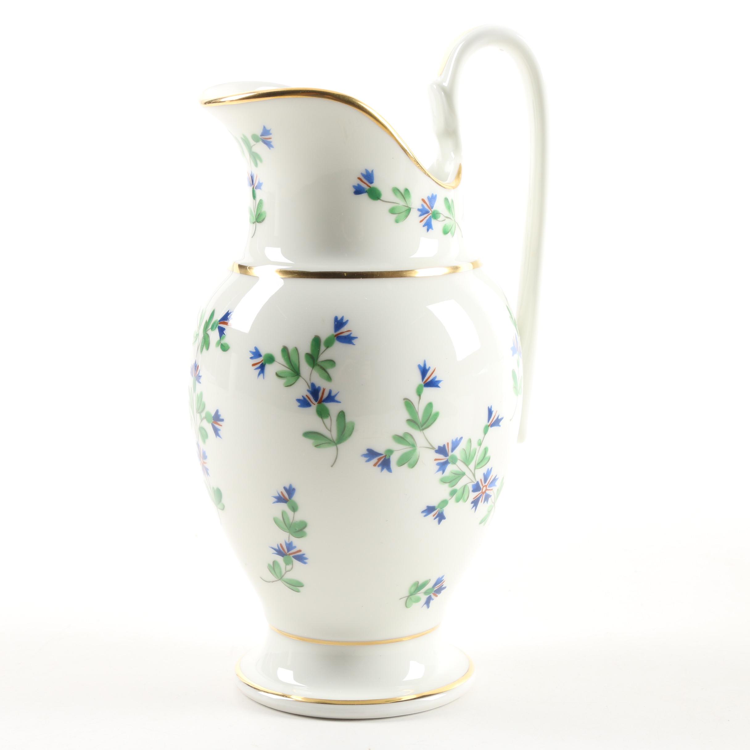 1985 Lenox Porcleain Pitcher with Cordon Bleu Casserole Dish