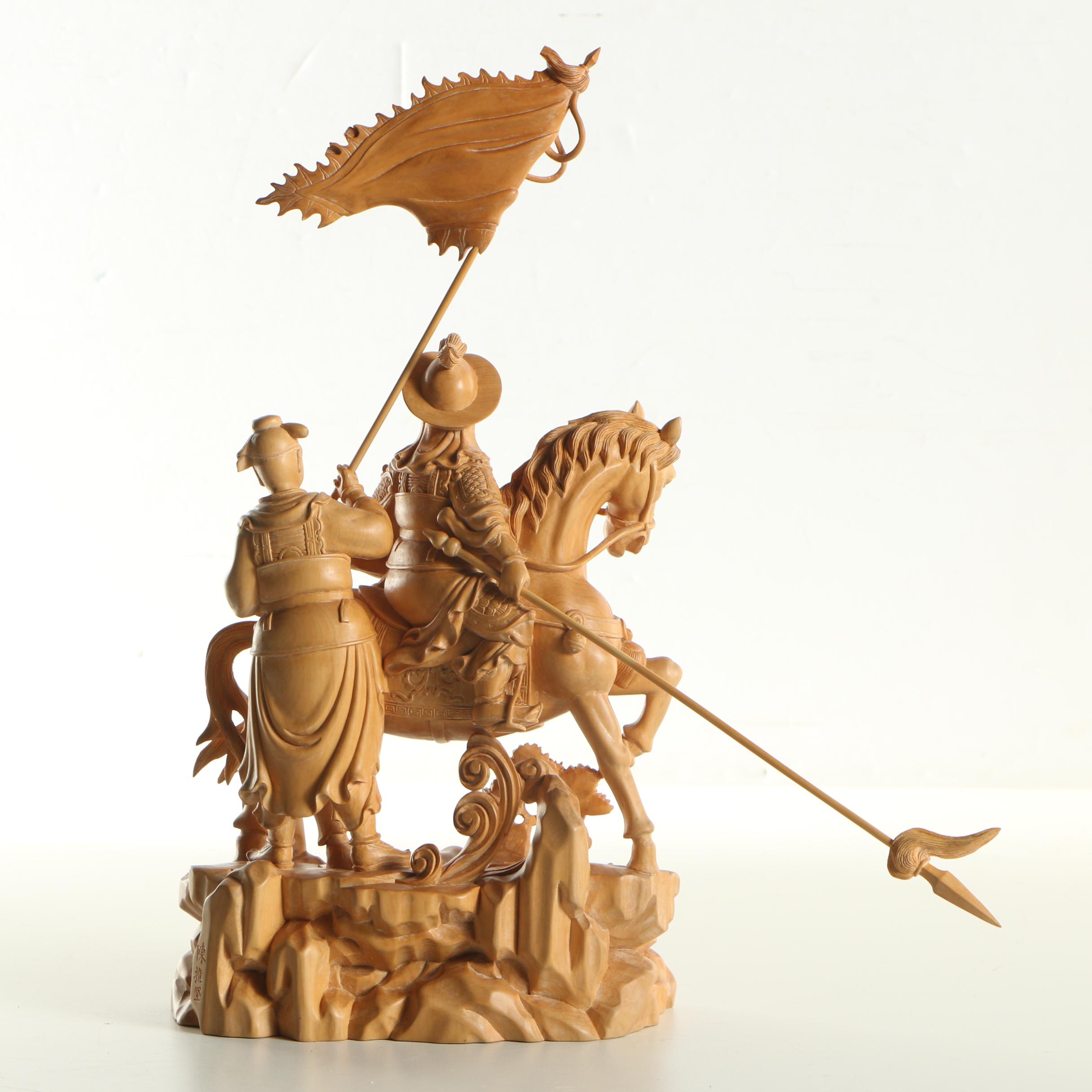 Chinese Wood Carving