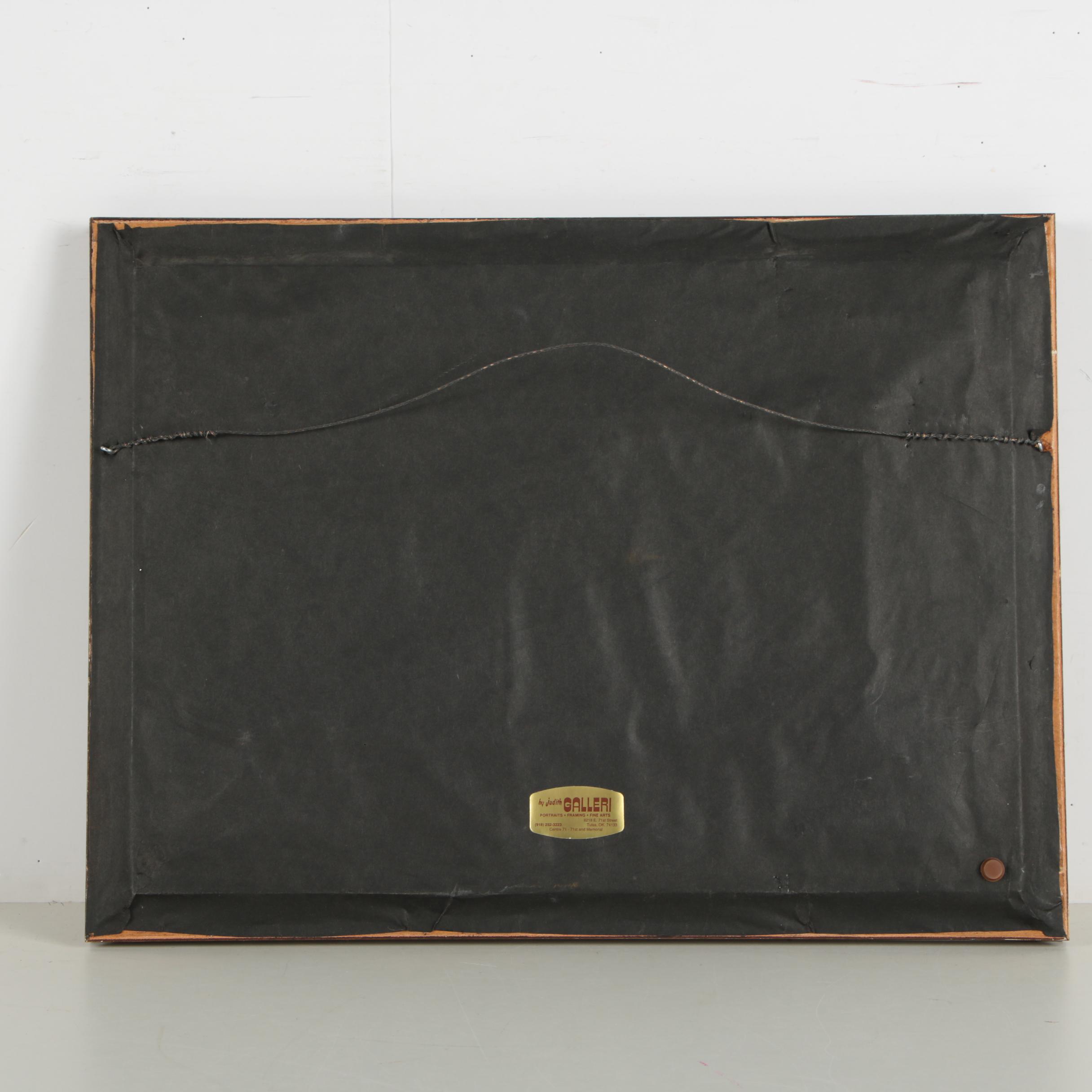 Needlepoint of a Country Farm