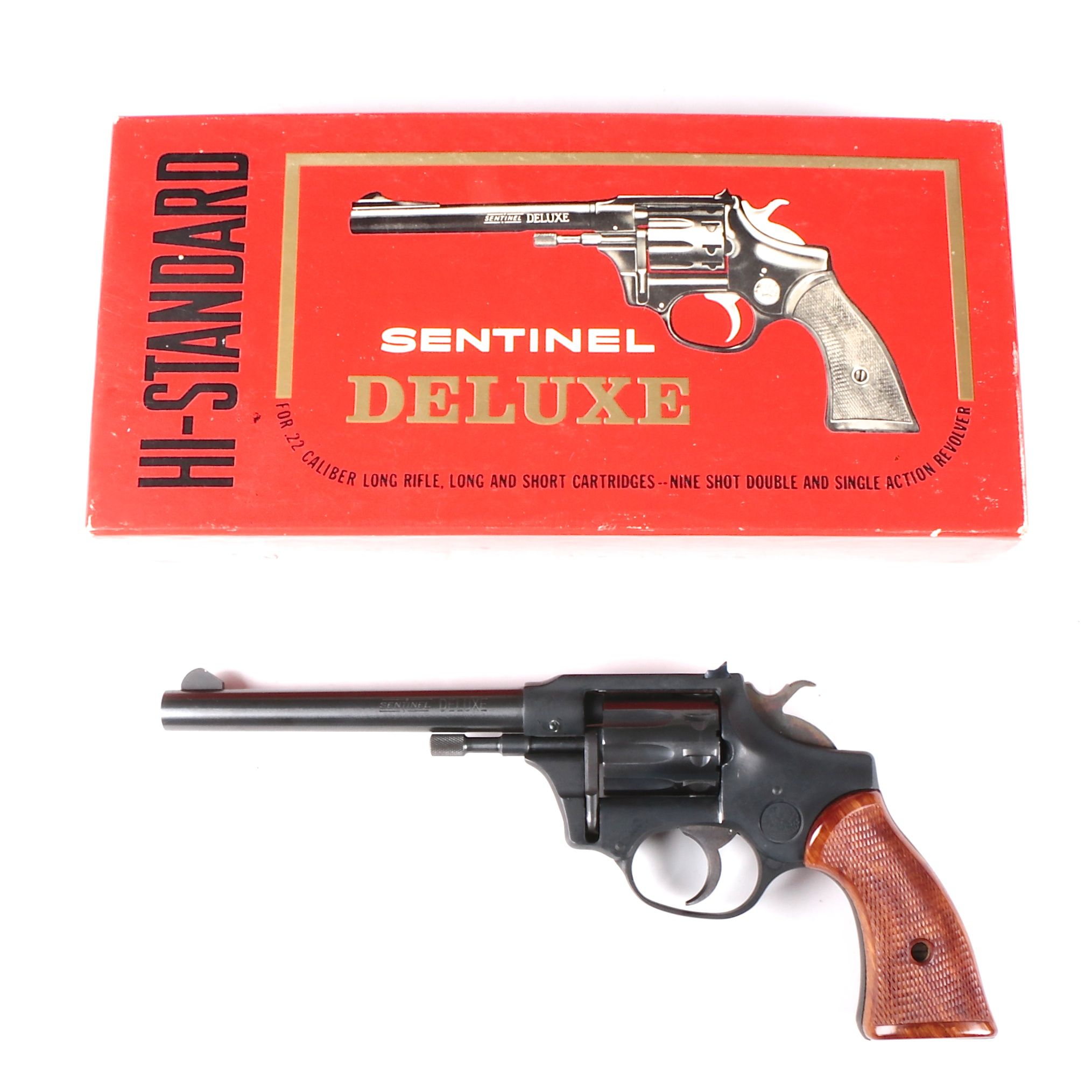 High Standard Sentinel Deluxe Model R-106 22 LR Revolver
