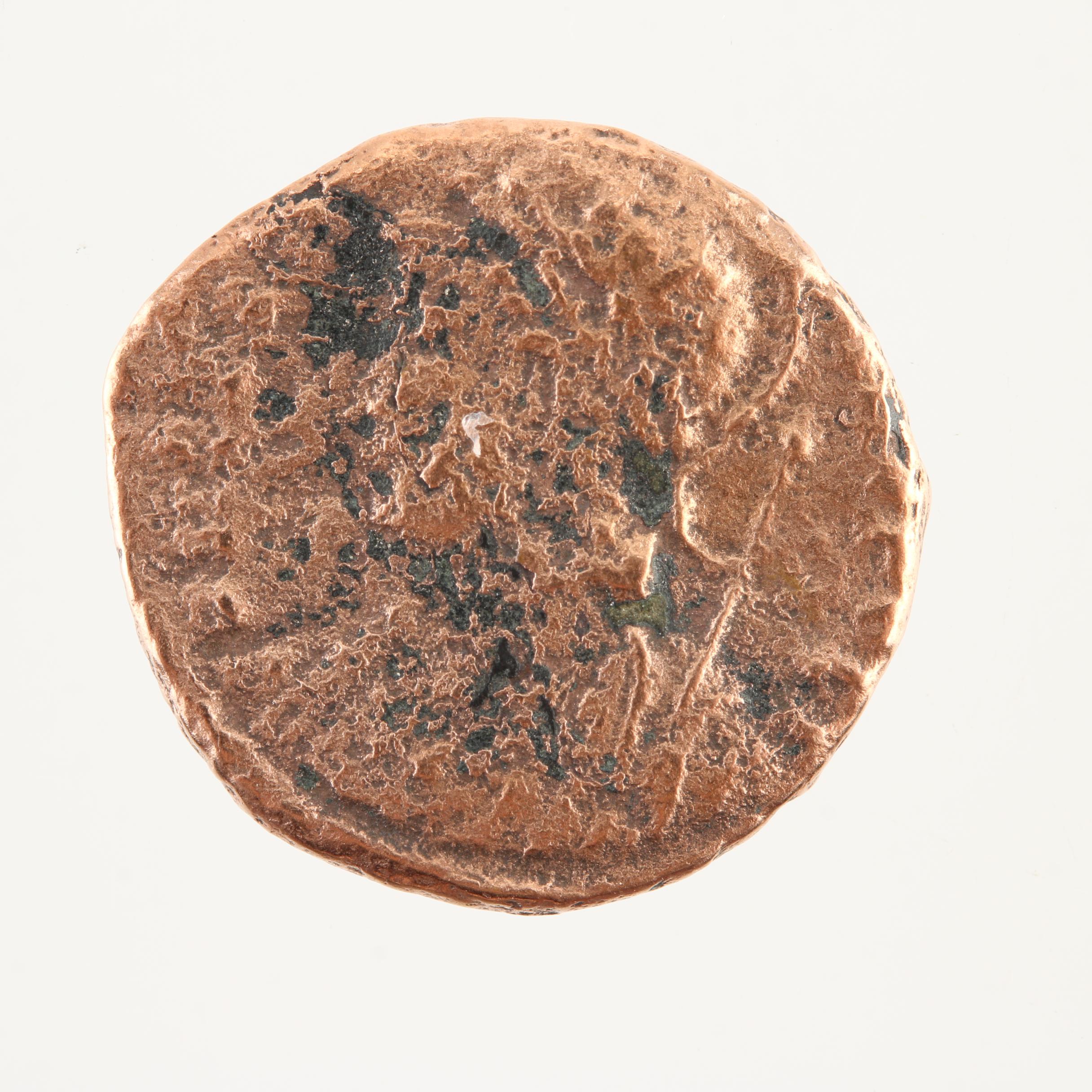 Ten Ancient Roman Imperial Bronze Coins from Constantine the Great's Era