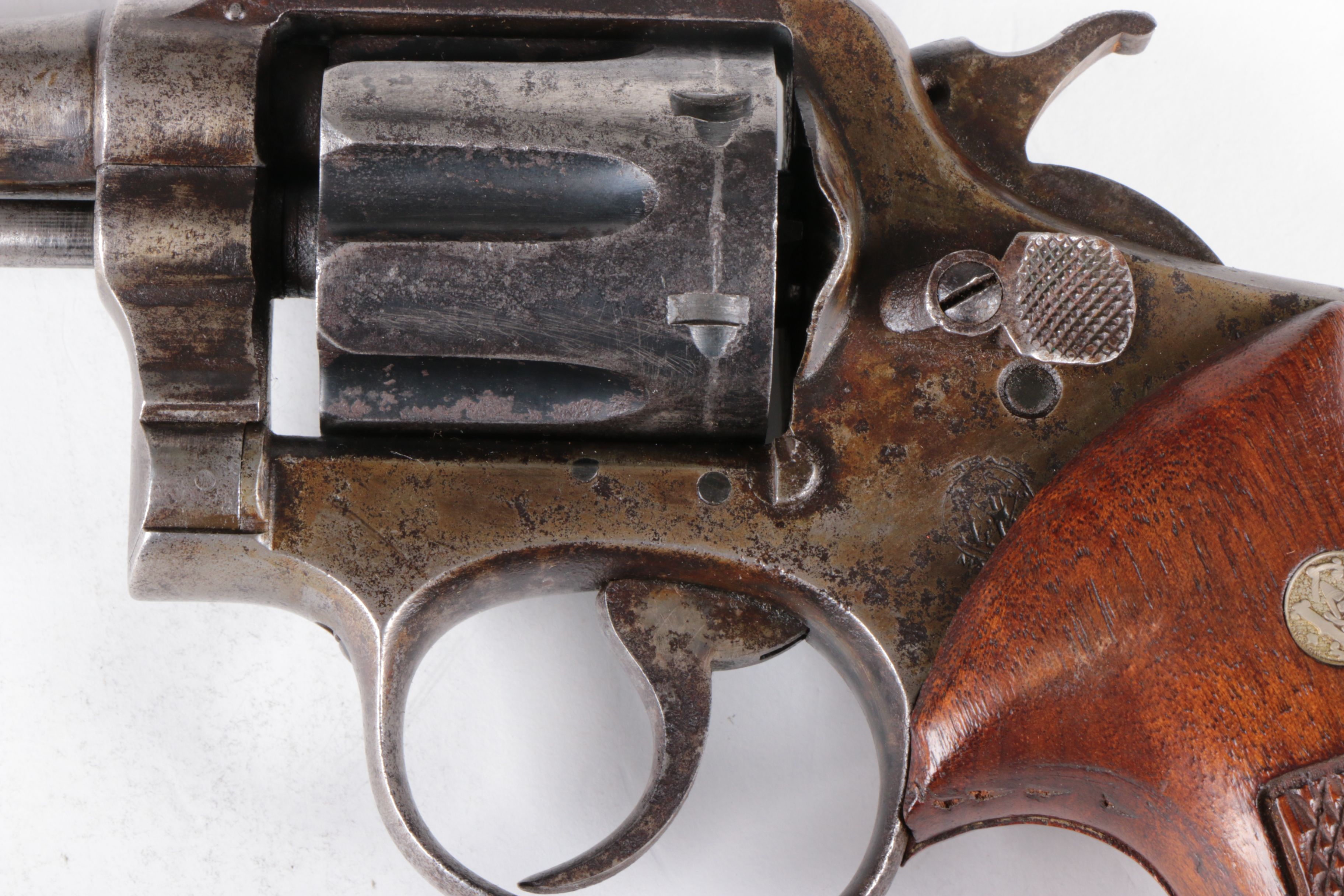 Circa 1915 Smith & Wesson .32-20 Caliber Model 10 Revolver With Leather Holster