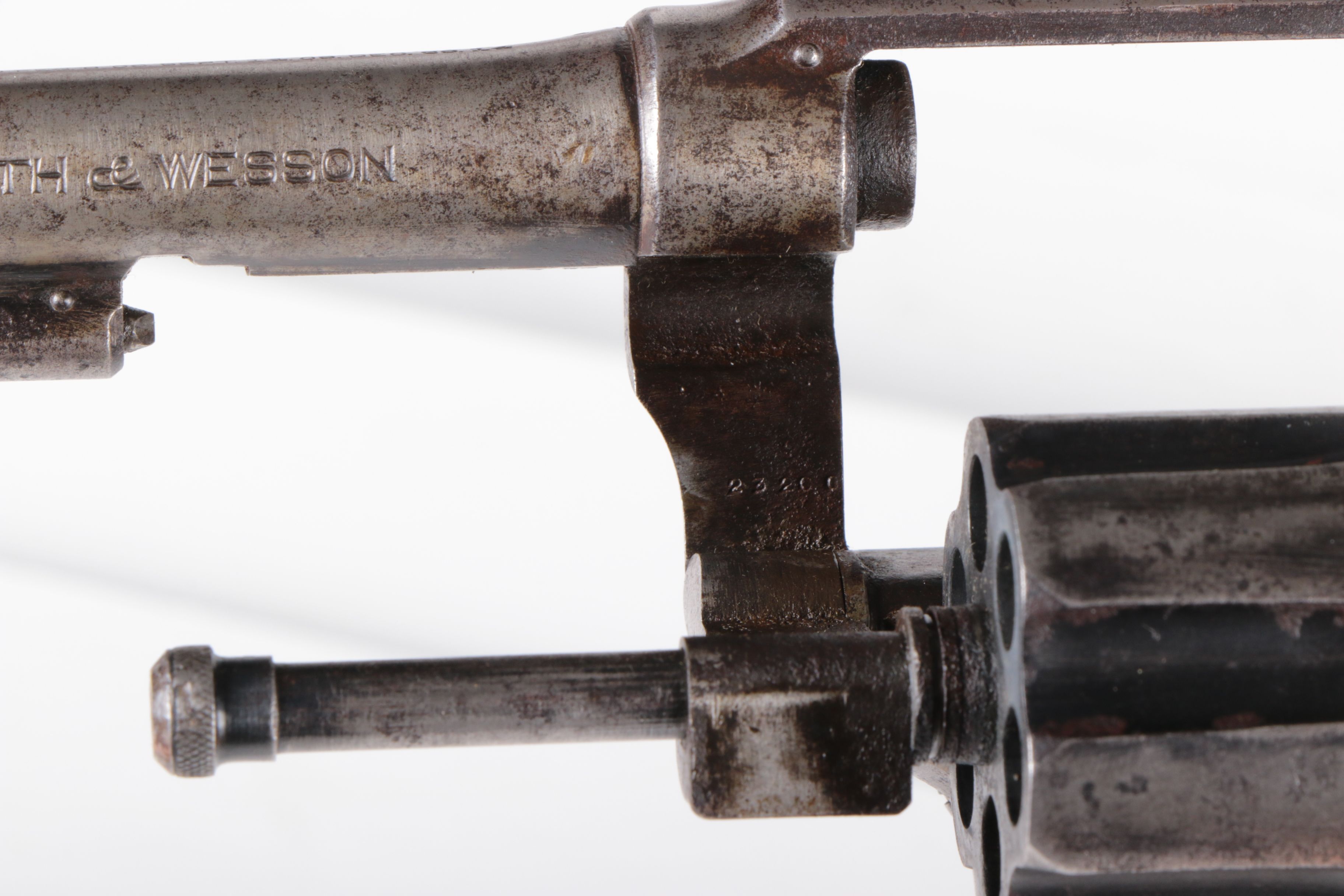 Circa 1915 Smith & Wesson .32-20 Caliber Model 10 Revolver With Leather Holster