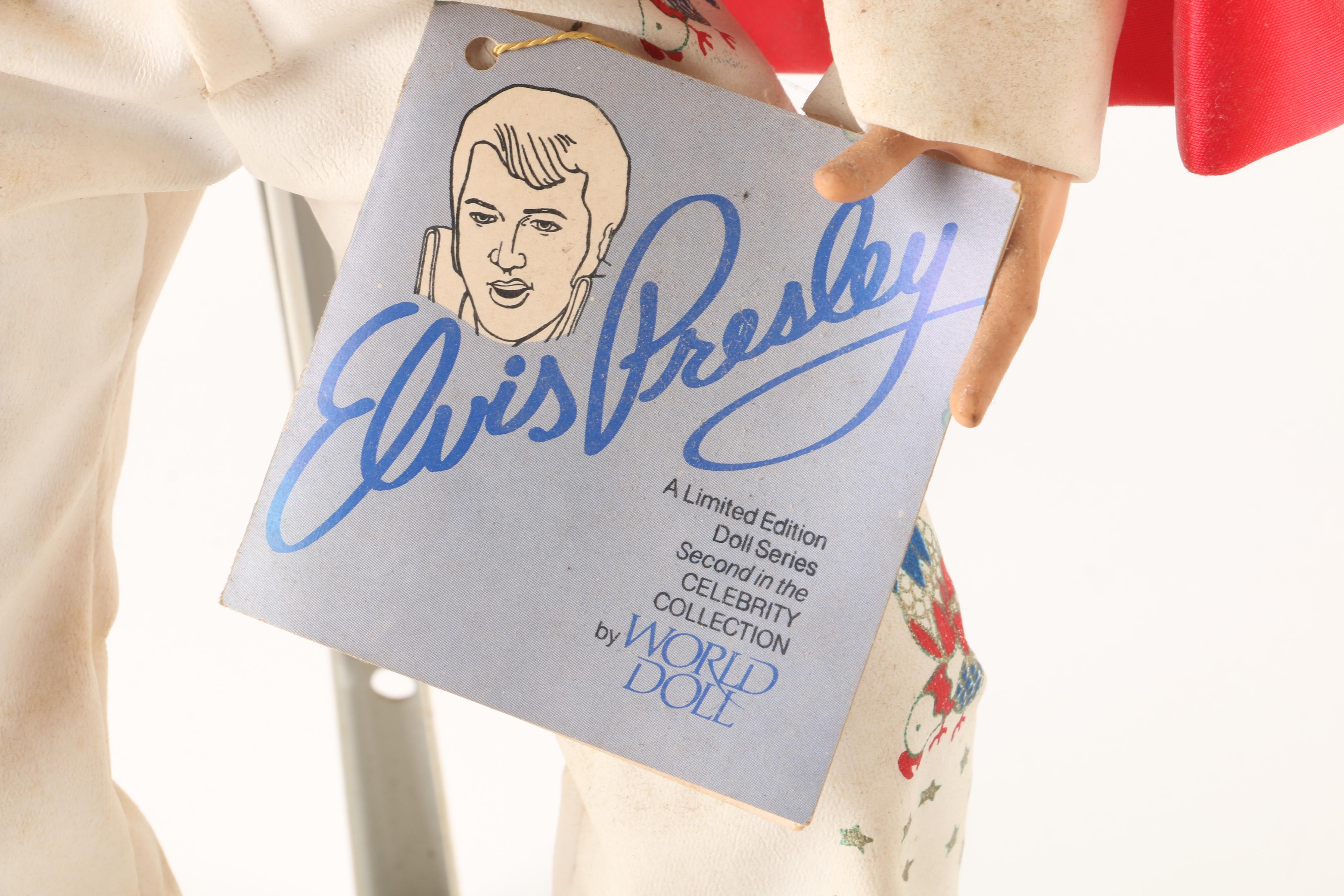 Elvis Dolls, USPS Elvis Stamp Commemorative Watch and Other Memorabilia