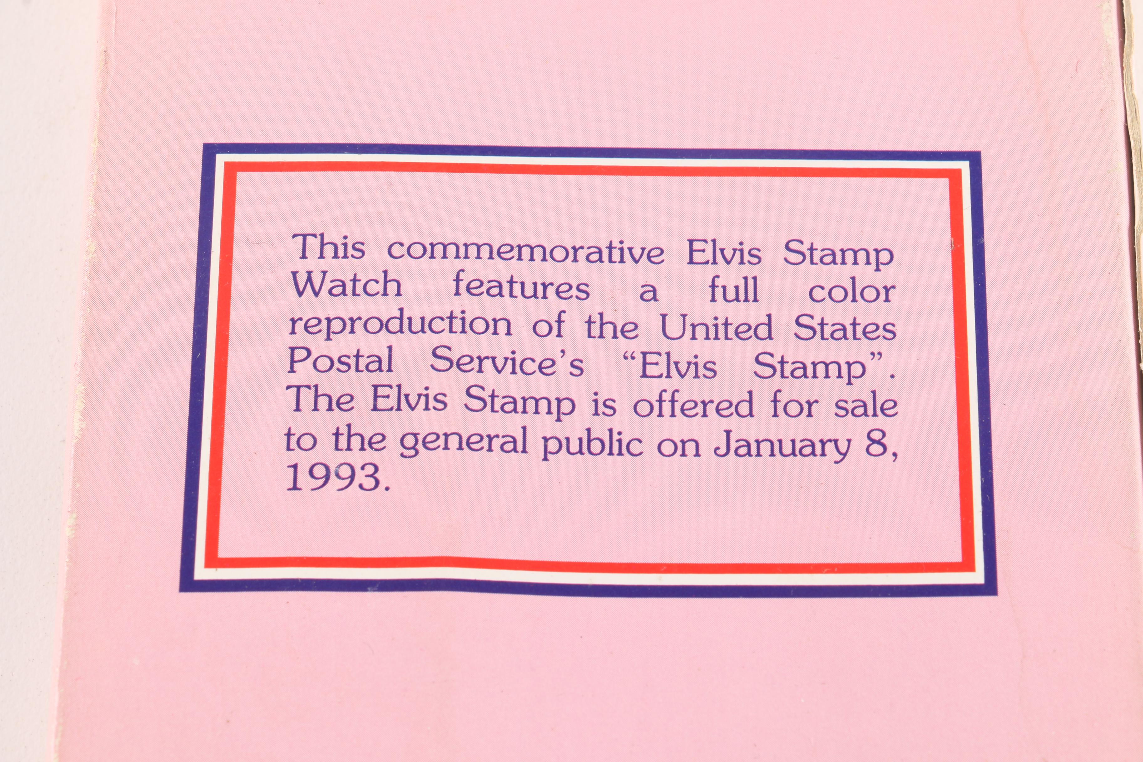 Elvis Dolls, USPS Elvis Stamp Commemorative Watch and Other Memorabilia
