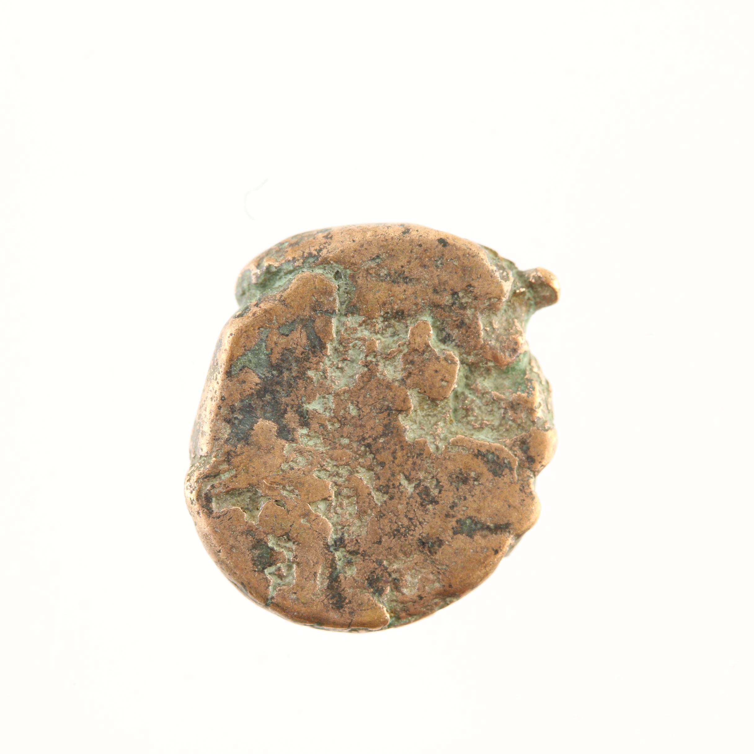 Ten Ancient Byzantine Bronze Nummis Coins