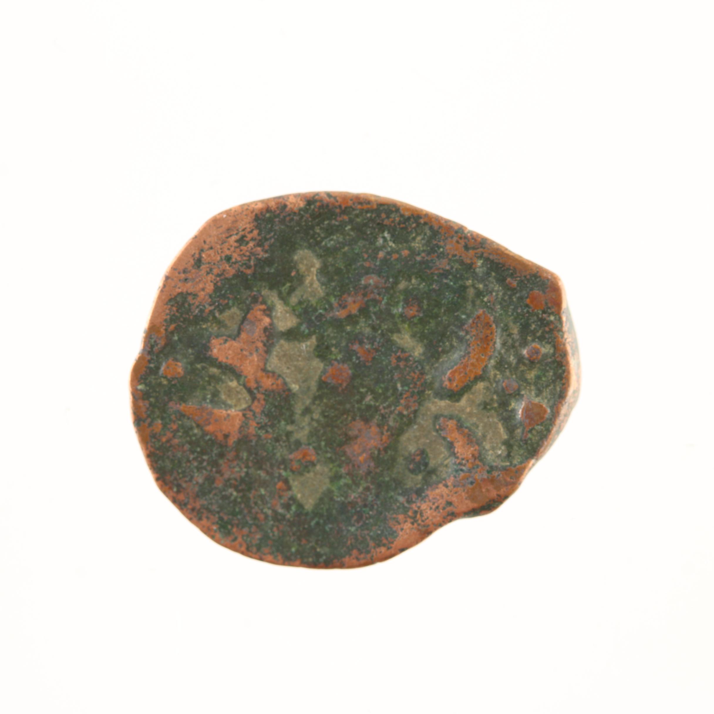 Ten Ancient Byzantine Bronze Nummis Coins