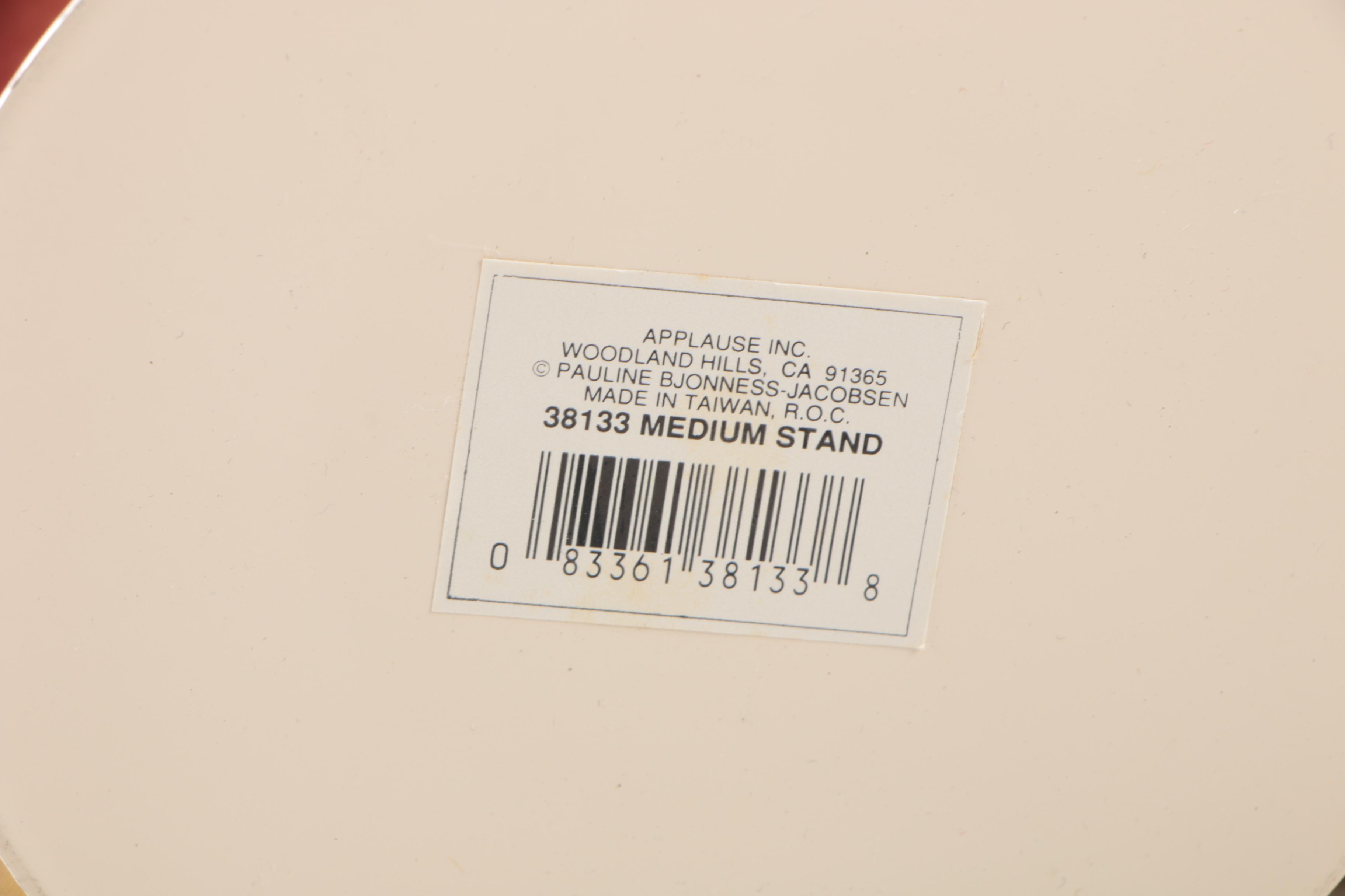 1984 Sonia's Dolls "Saint Nicholas" Soft Sculpture with Handmade Teddy Bears