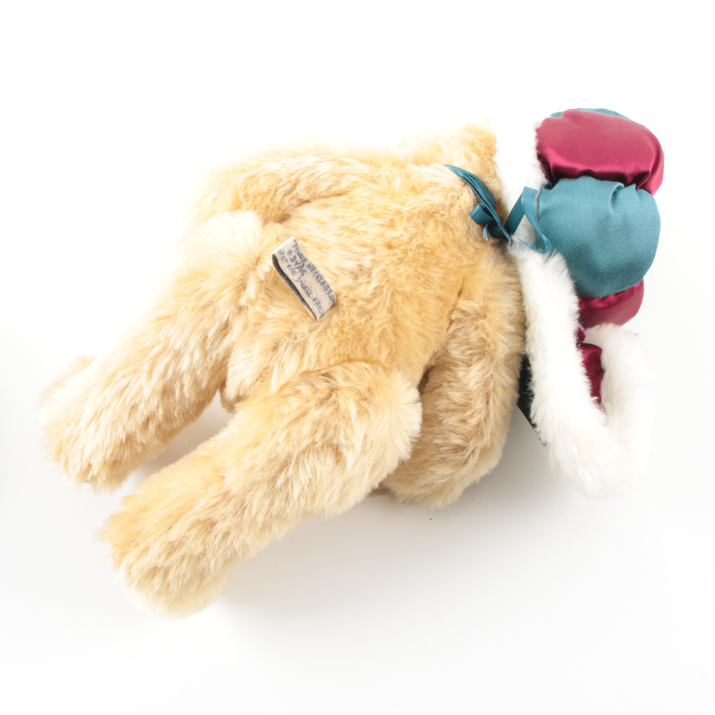 1984 Sonia's Dolls "Saint Nicholas" Soft Sculpture with Handmade Teddy Bears