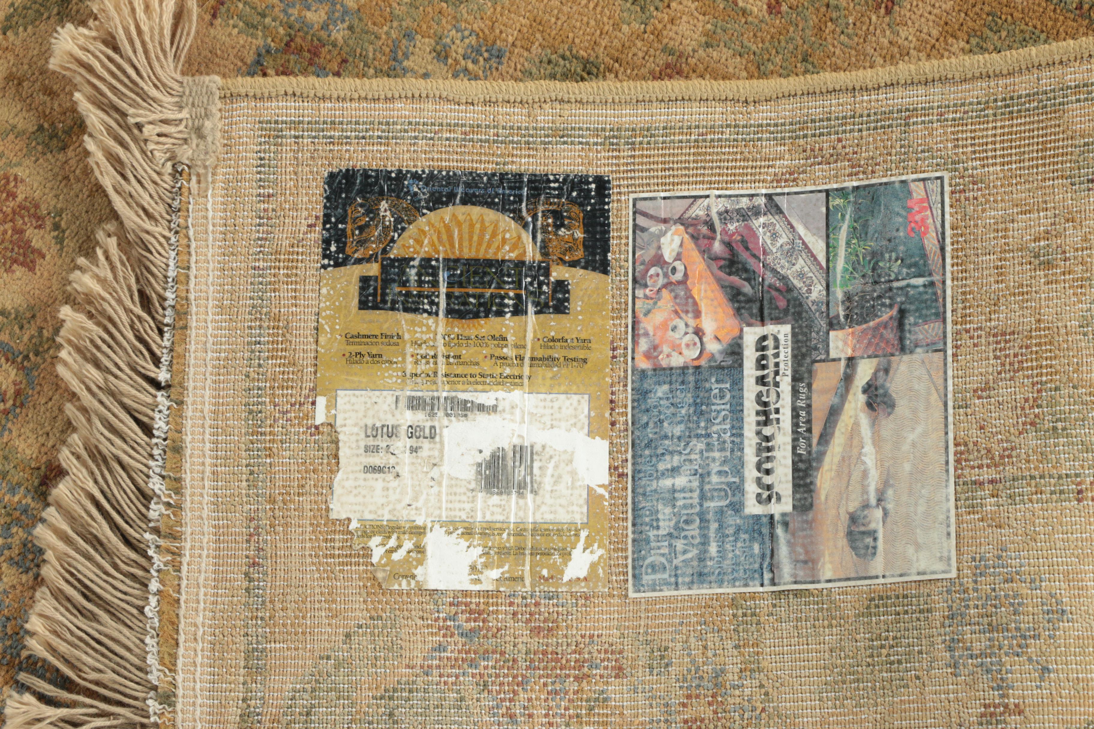 Power-Loomed Persian Style Rugs including Oriental Weavers Carpet Runner