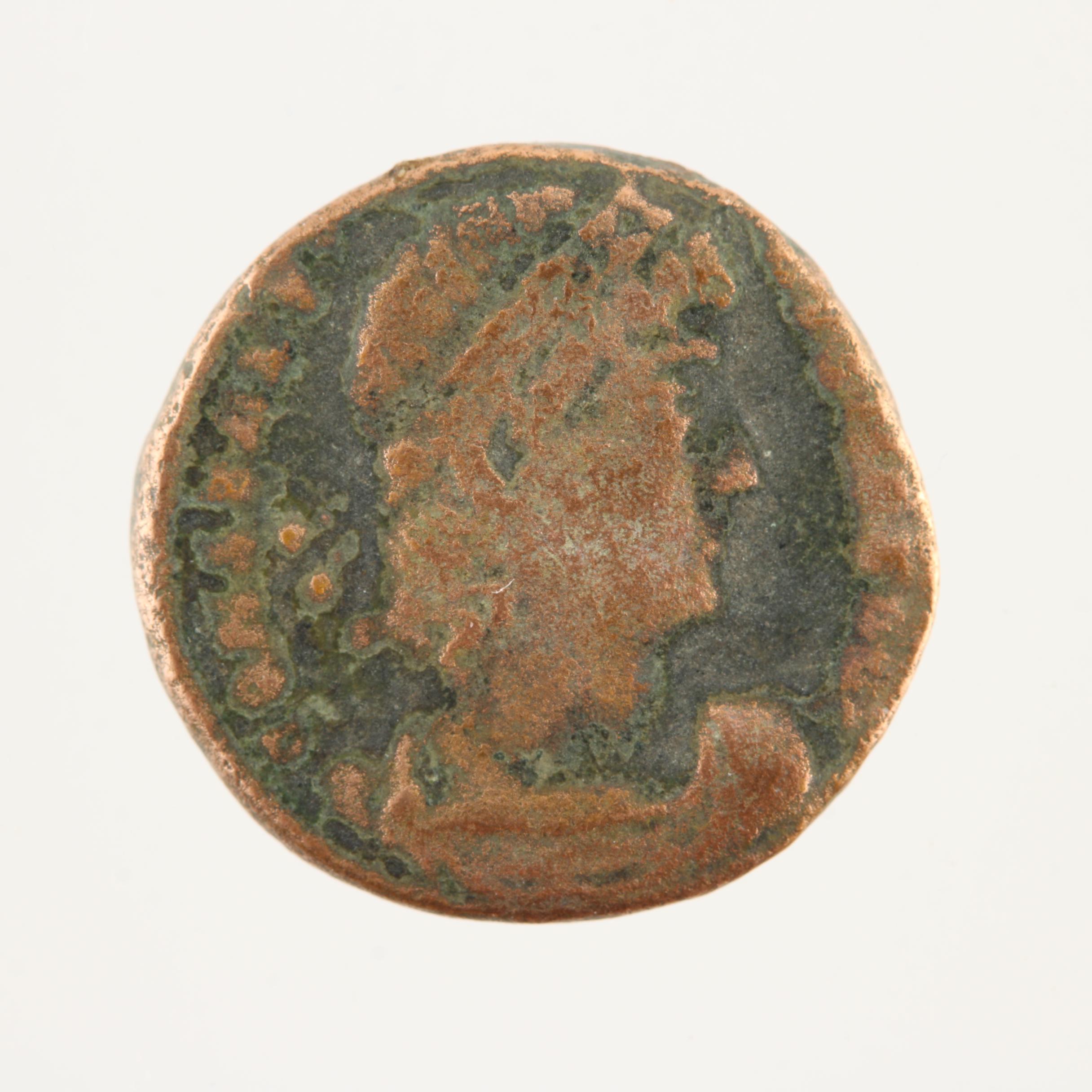 Ten Ancient Roman Imperial Bronze Coins from Constantine the Great's Era